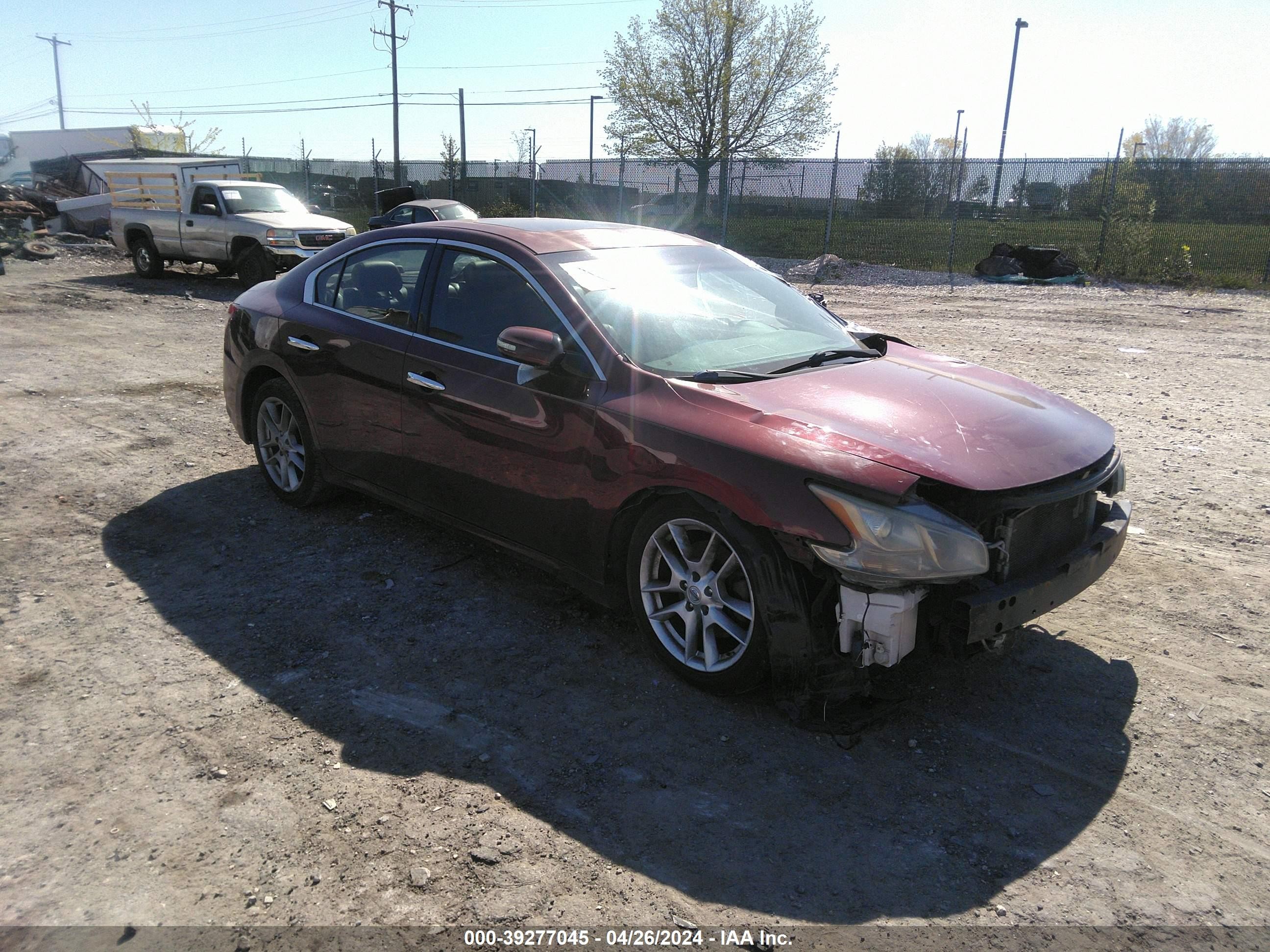 NISSAN MAXIMA 2009 1n4aa51e99c811595