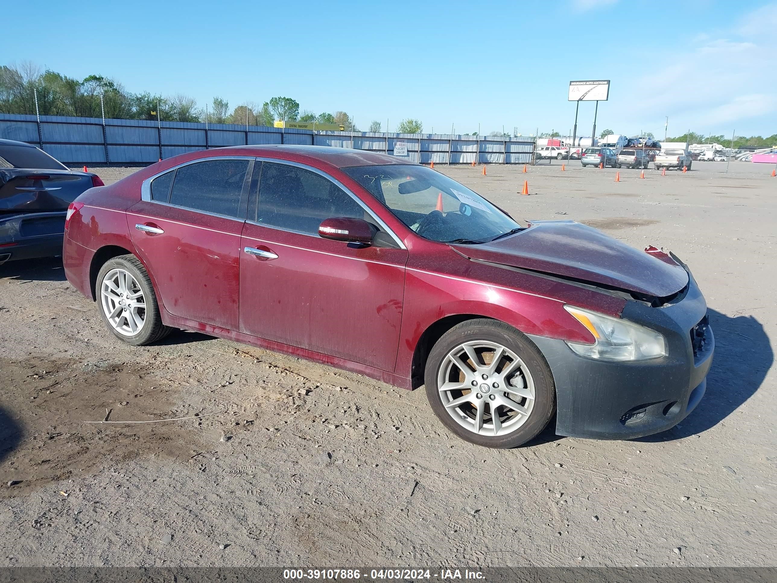 NISSAN MAXIMA 2009 1n4aa51e99c814156