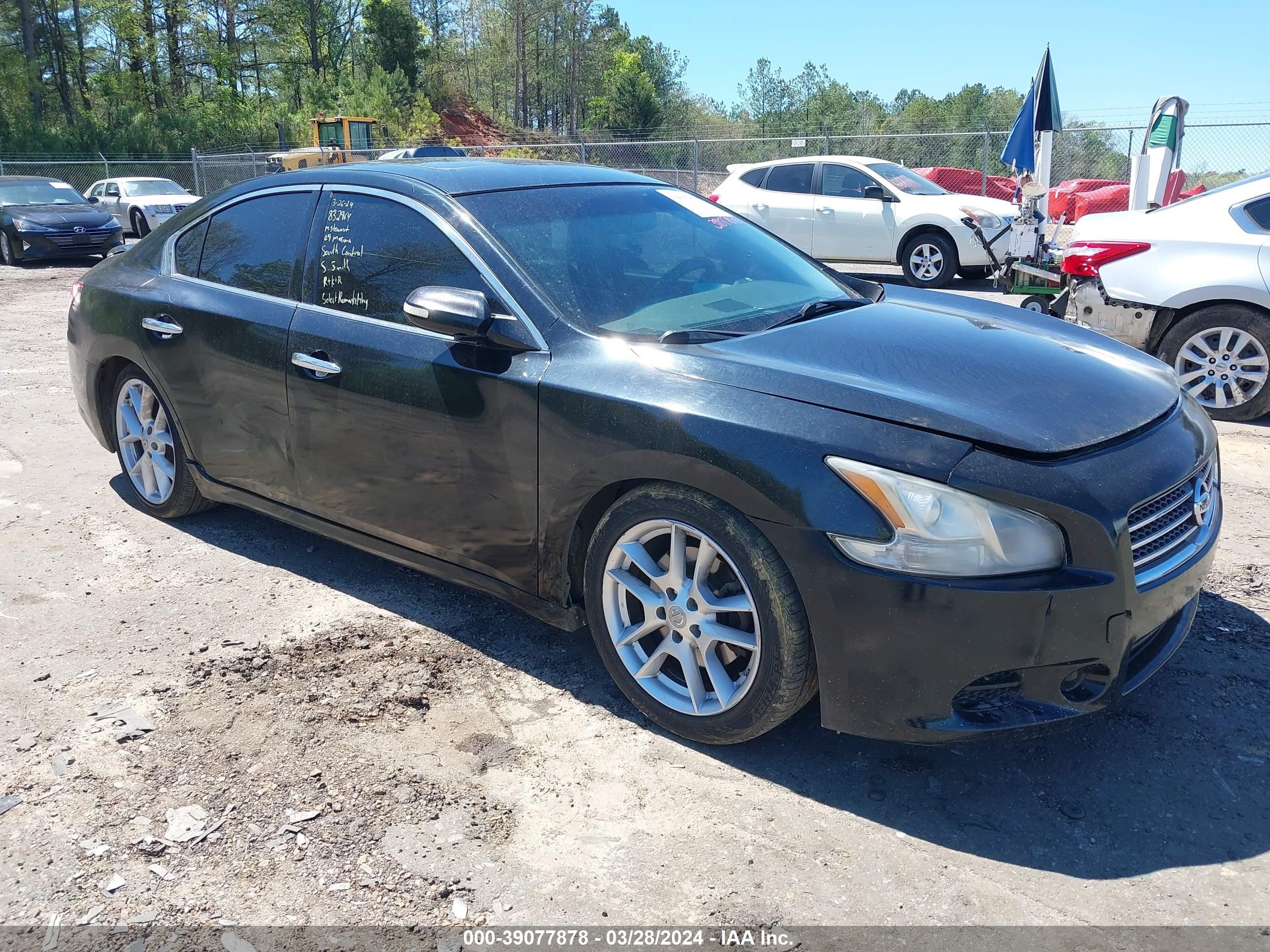 NISSAN MAXIMA 2009 1n4aa51e99c832964