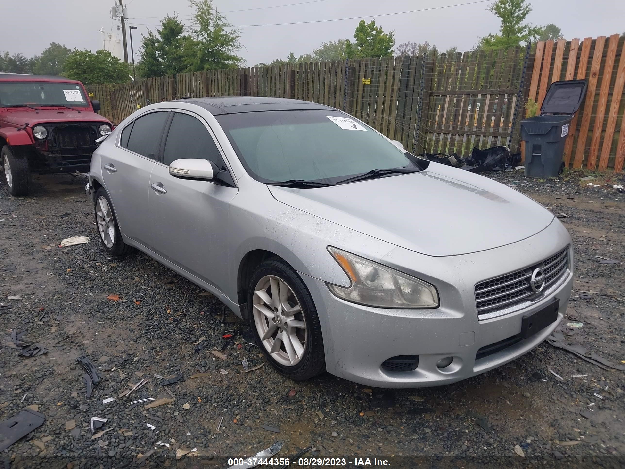 NISSAN MAXIMA 2009 1n4aa51e99c841583