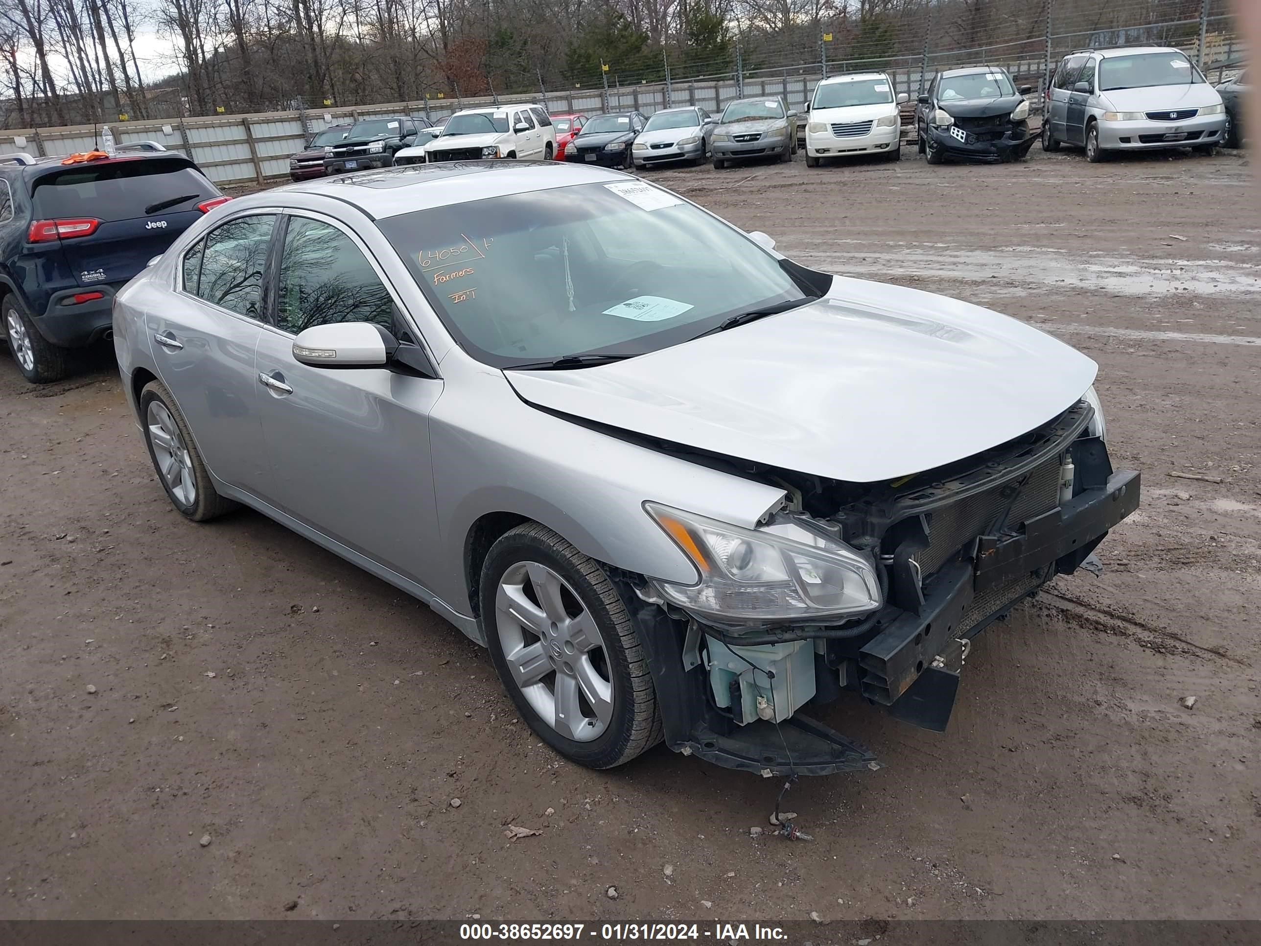 NISSAN MAXIMA 2009 1n4aa51e99c848677