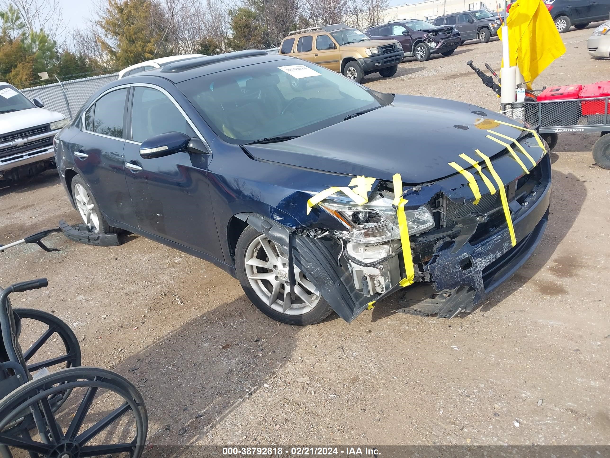 NISSAN MAXIMA 2009 1n4aa51ex9c830074