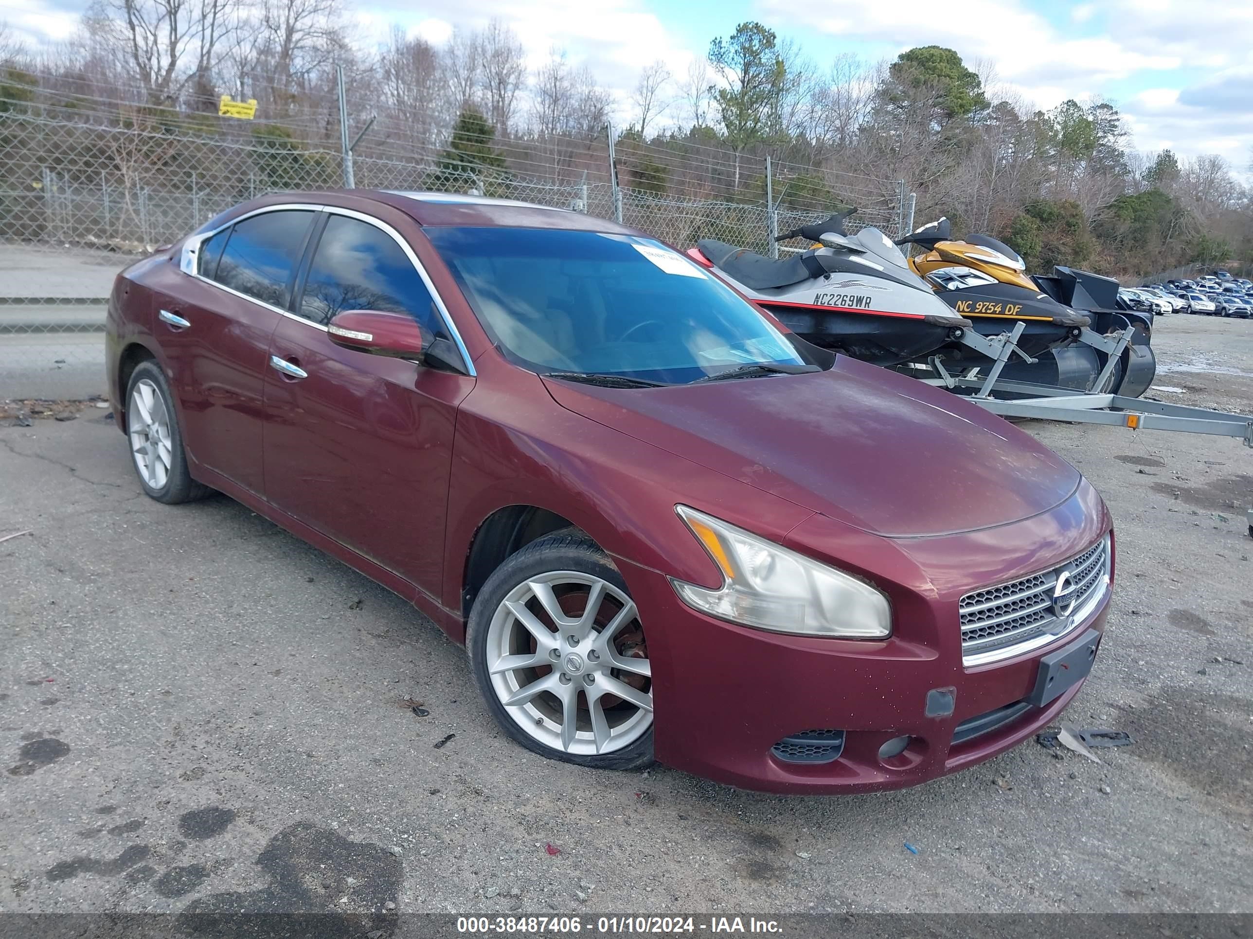 NISSAN MAXIMA 2009 1n4aa51ex9c837171