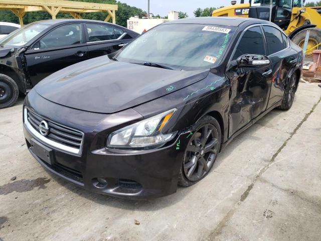 NISSAN MAXIMA S 2014 1n4aa5ap0ec471037