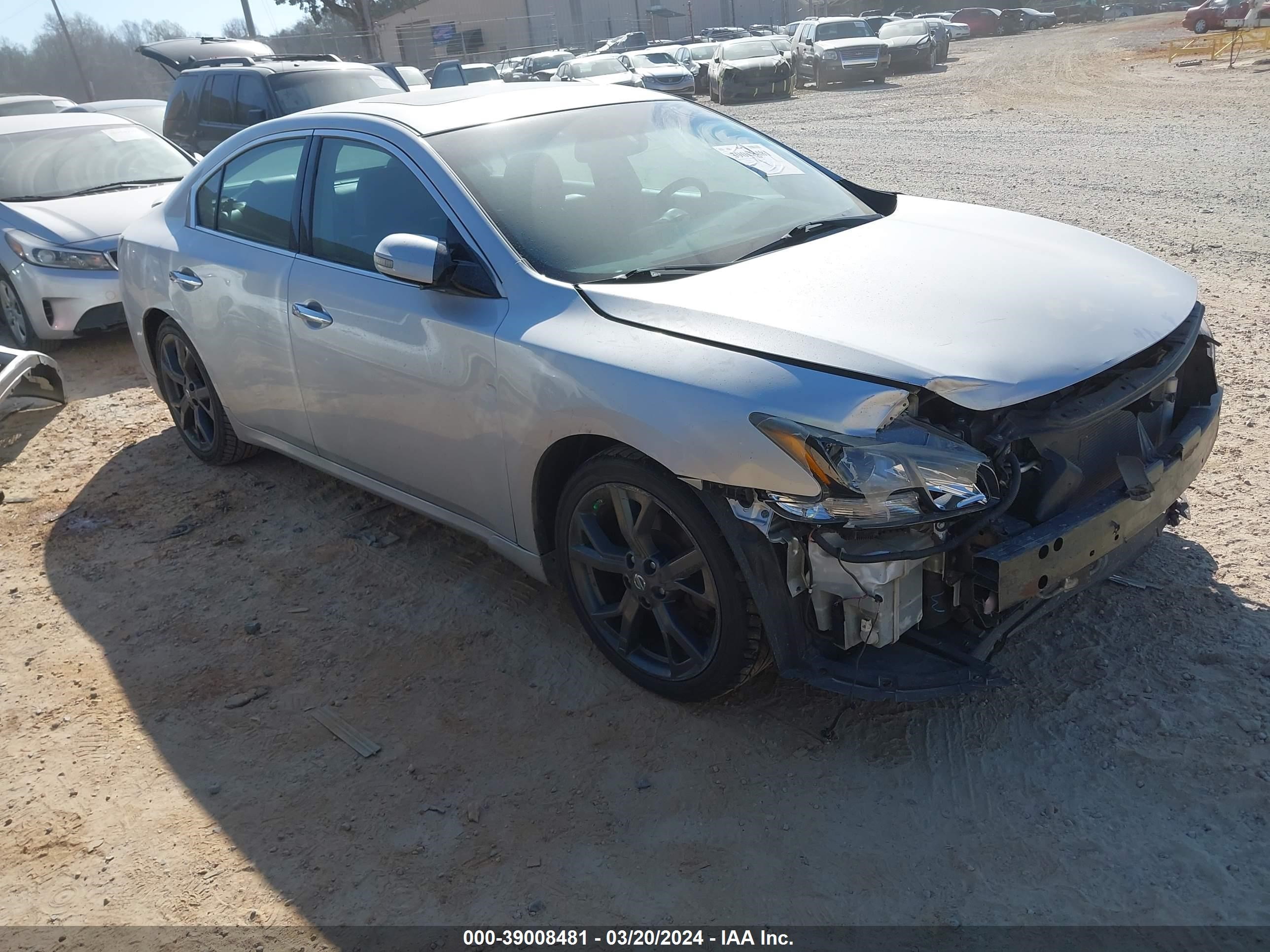 NISSAN MAXIMA 2014 1n4aa5ap0ec499615