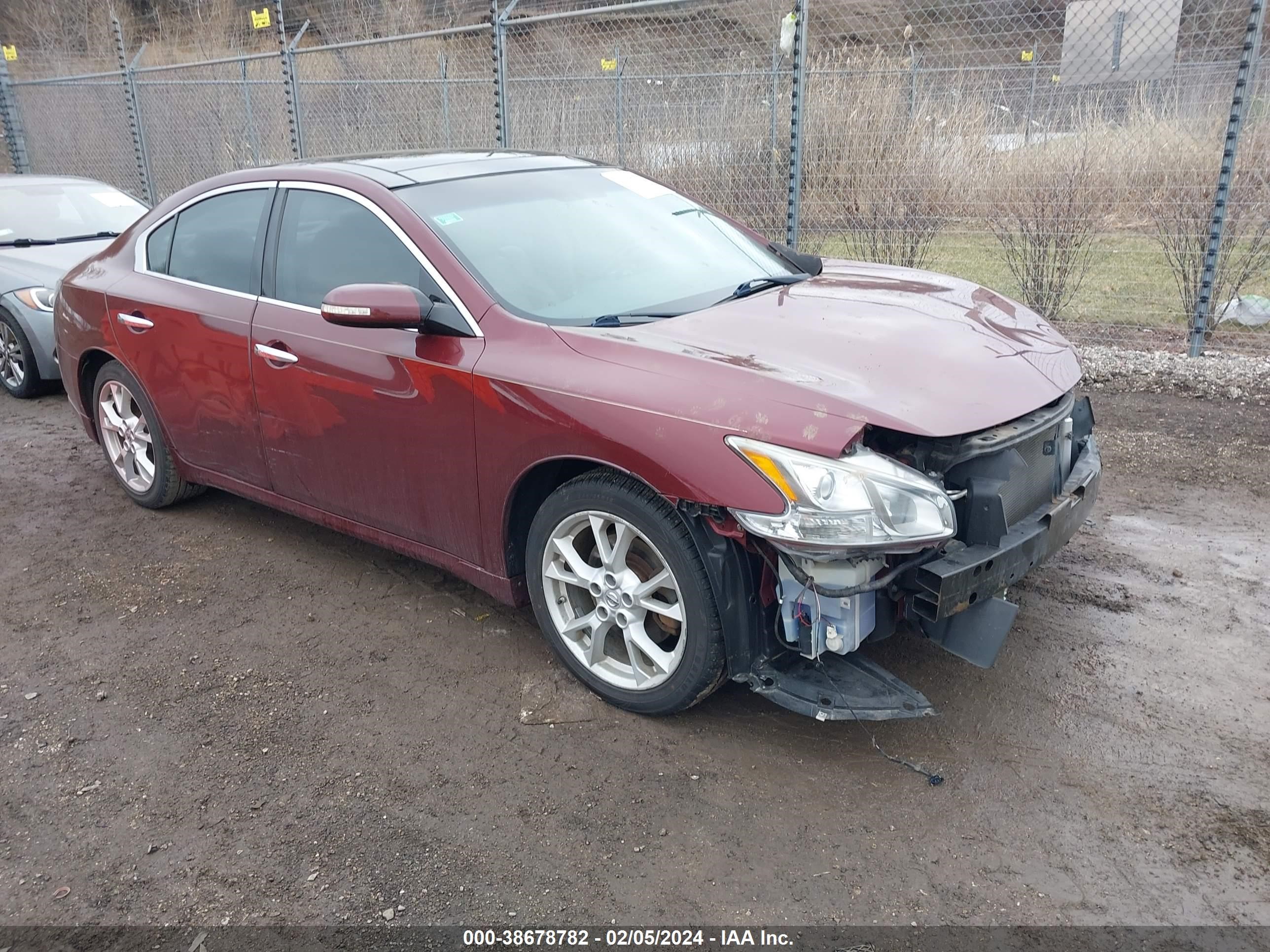 NISSAN MAXIMA 2012 1n4aa5ap1cc832109