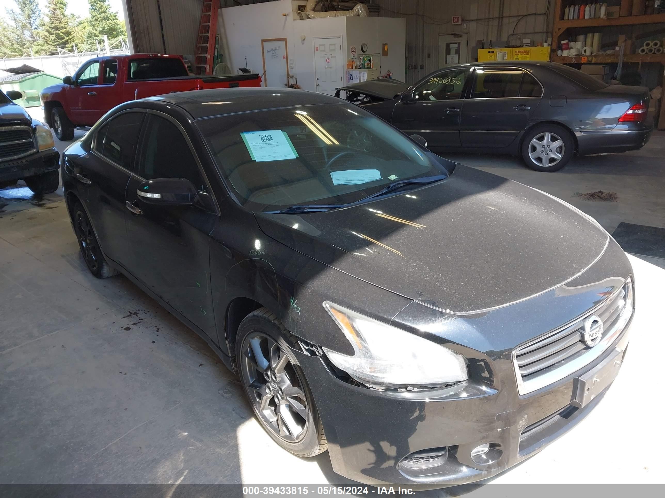 NISSAN MAXIMA 2012 1n4aa5ap1cc841019