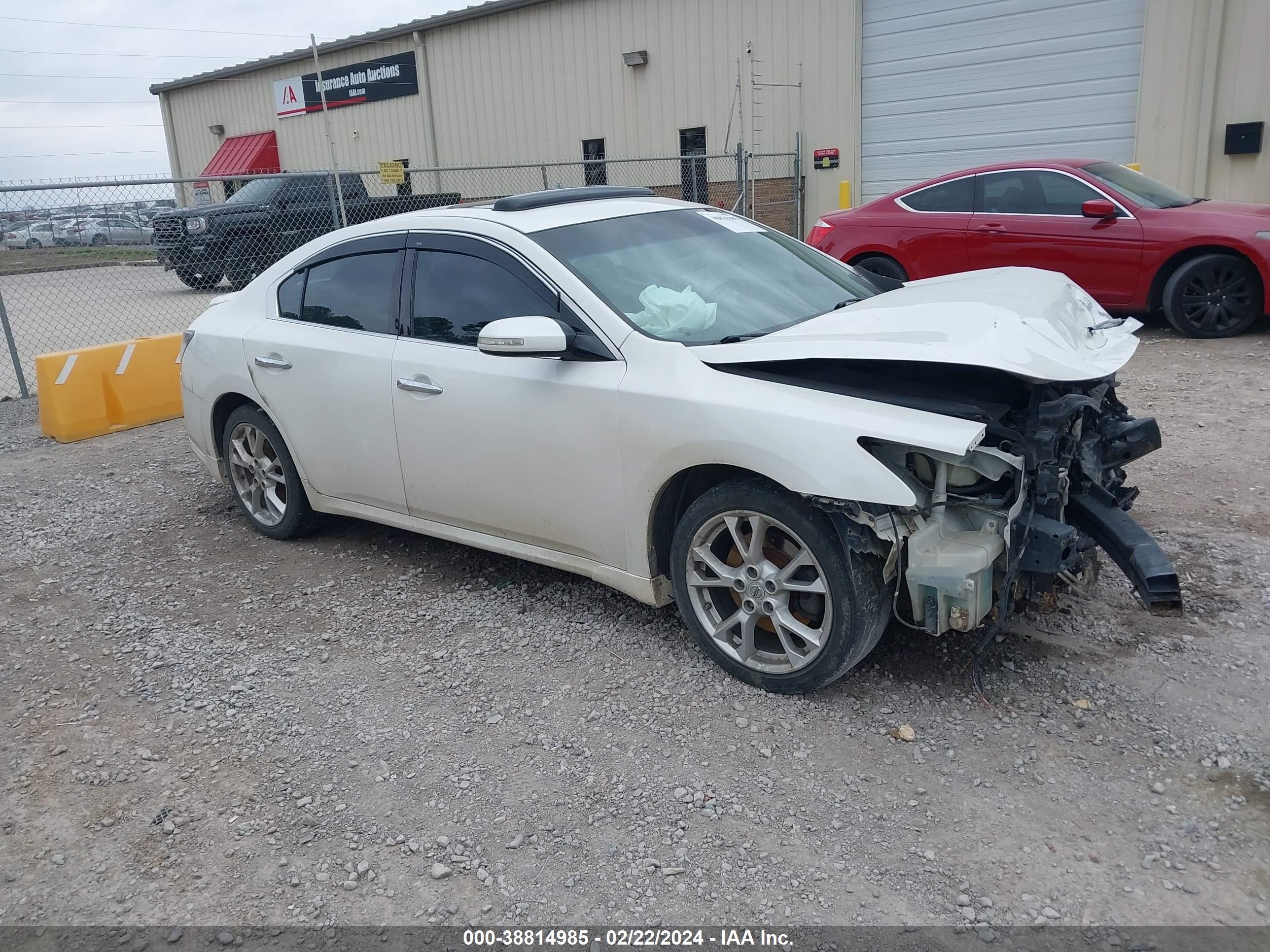 NISSAN MAXIMA 2012 1n4aa5ap1cc846155