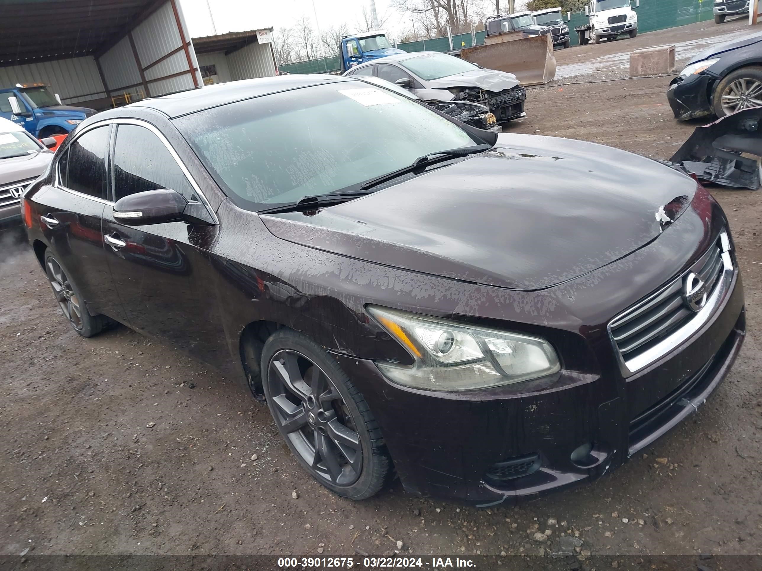 NISSAN MAXIMA 2014 1n4aa5ap1ec438497