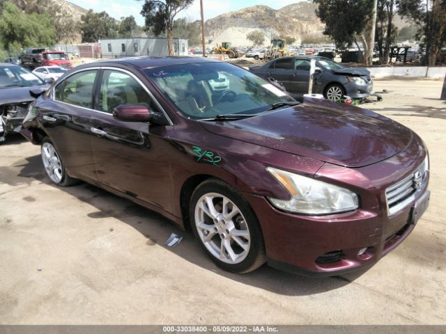 NISSAN MAXIMA 2014 1n4aa5ap1ec470124