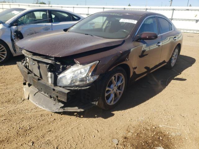 NISSAN MAXIMA S 2014 1n4aa5ap1ec905885