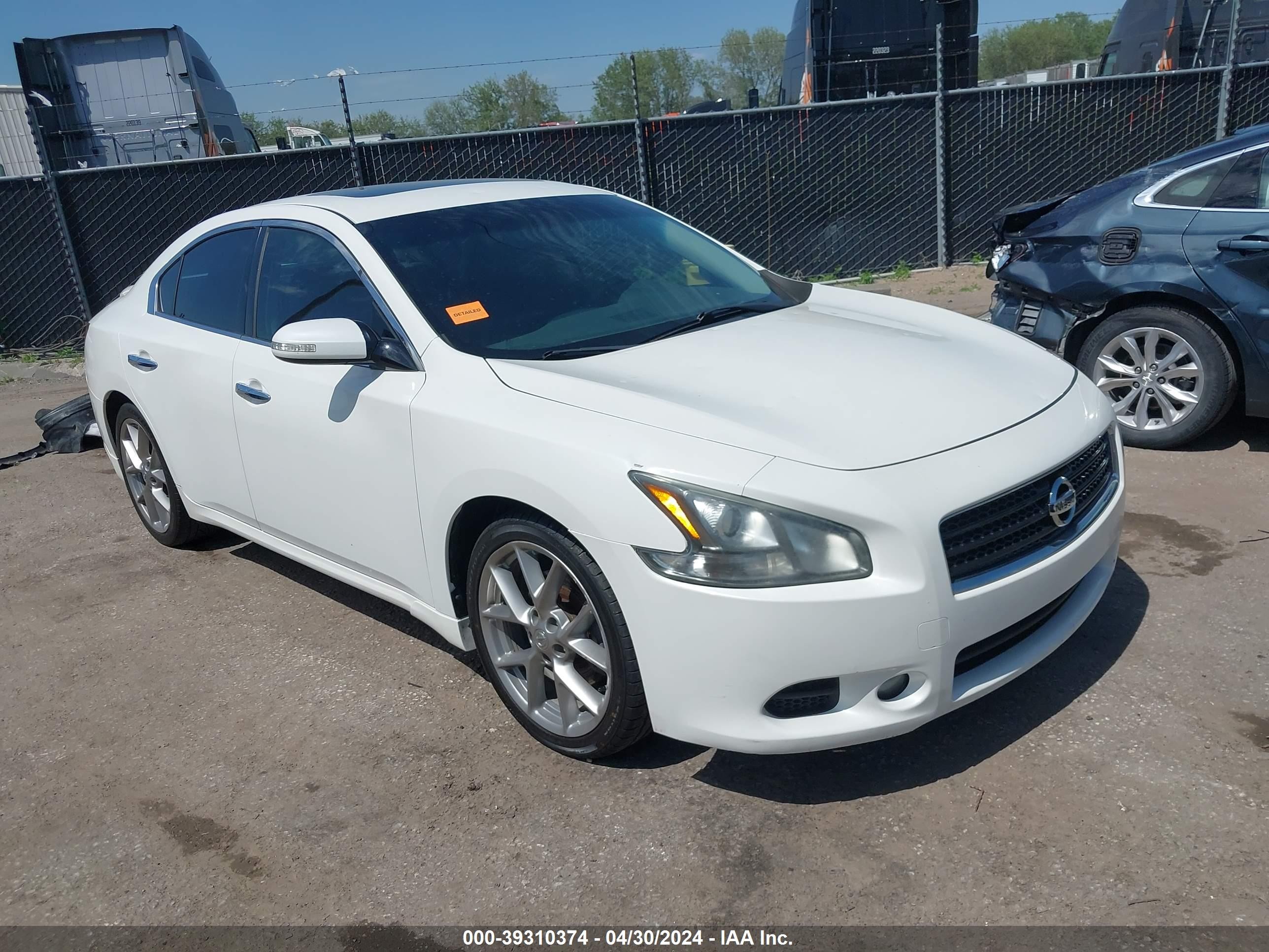 NISSAN MAXIMA 2011 1n4aa5ap2bc852982