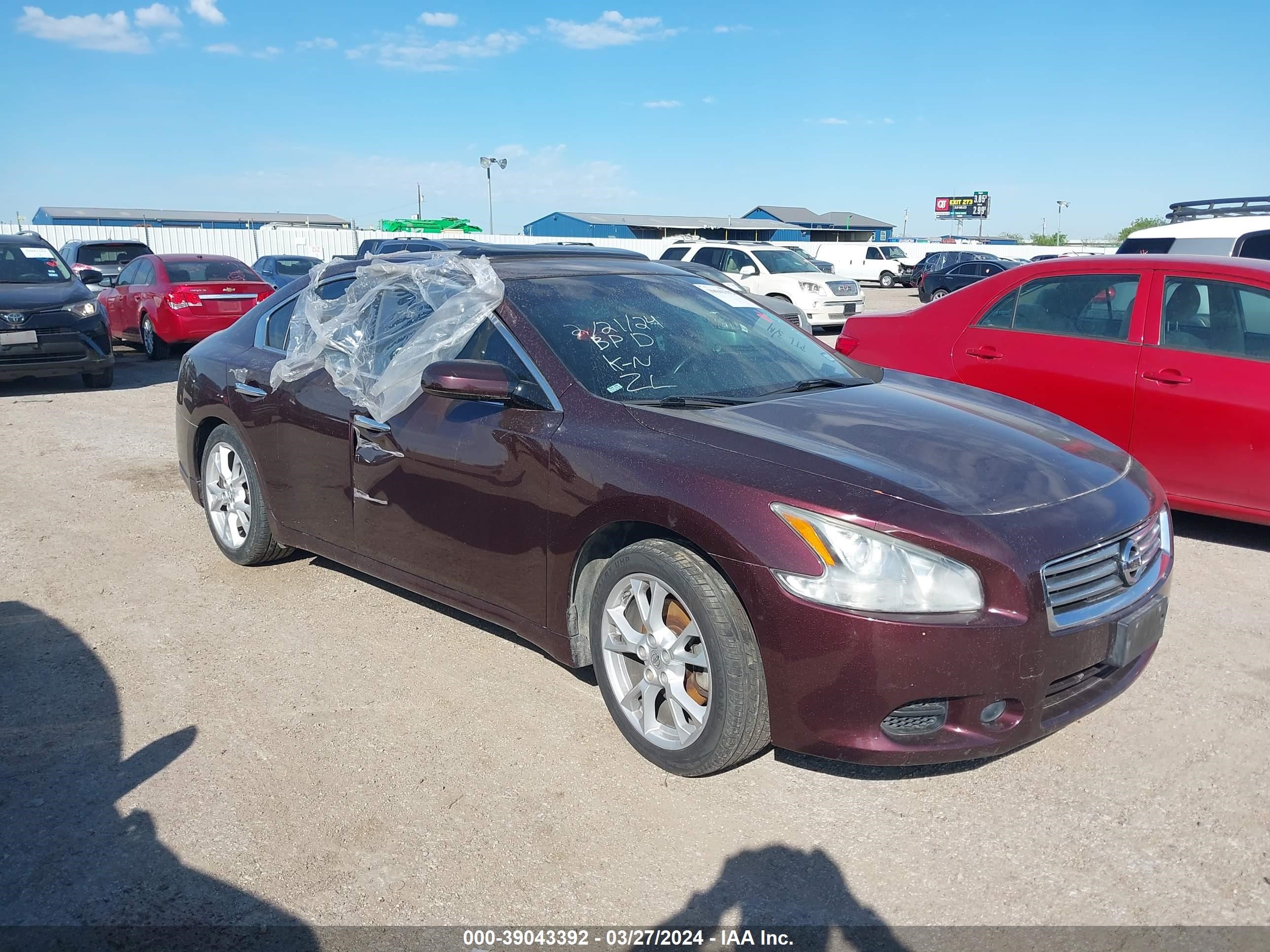 NISSAN MAXIMA 2014 1n4aa5ap2ec482296