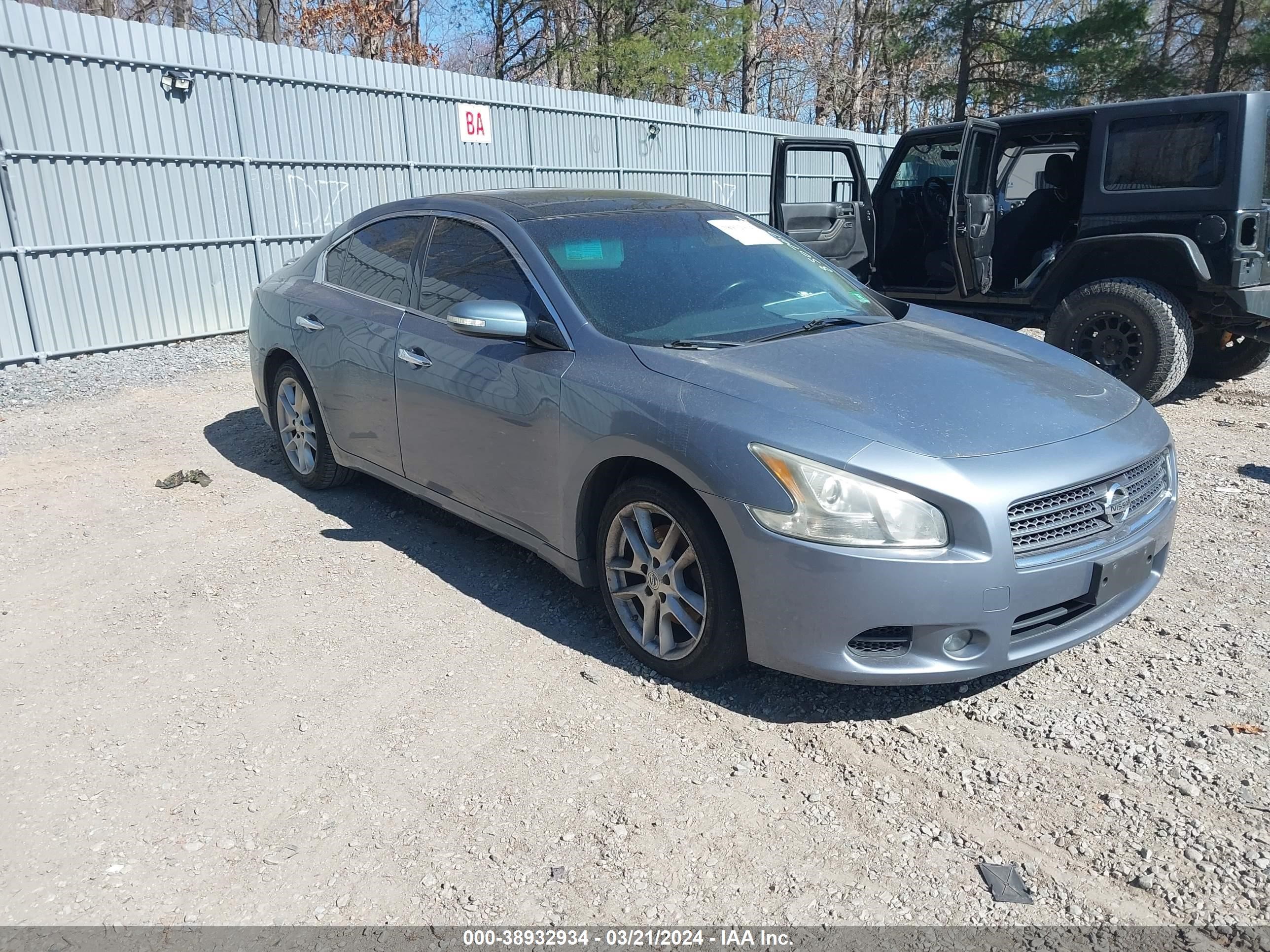 NISSAN MAXIMA 2011 1n4aa5ap3bc850707