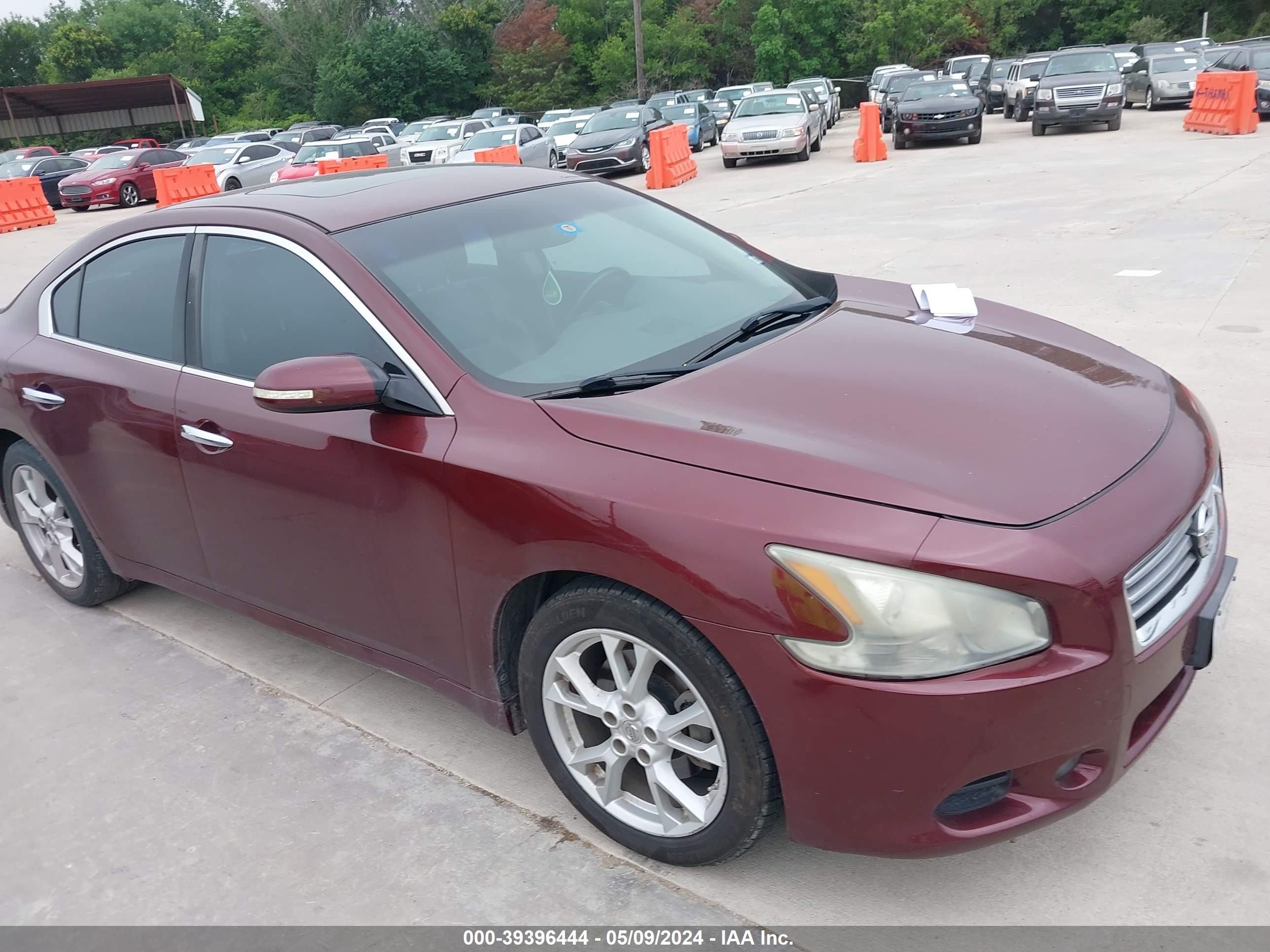 NISSAN MAXIMA 2012 1n4aa5ap3cc833939