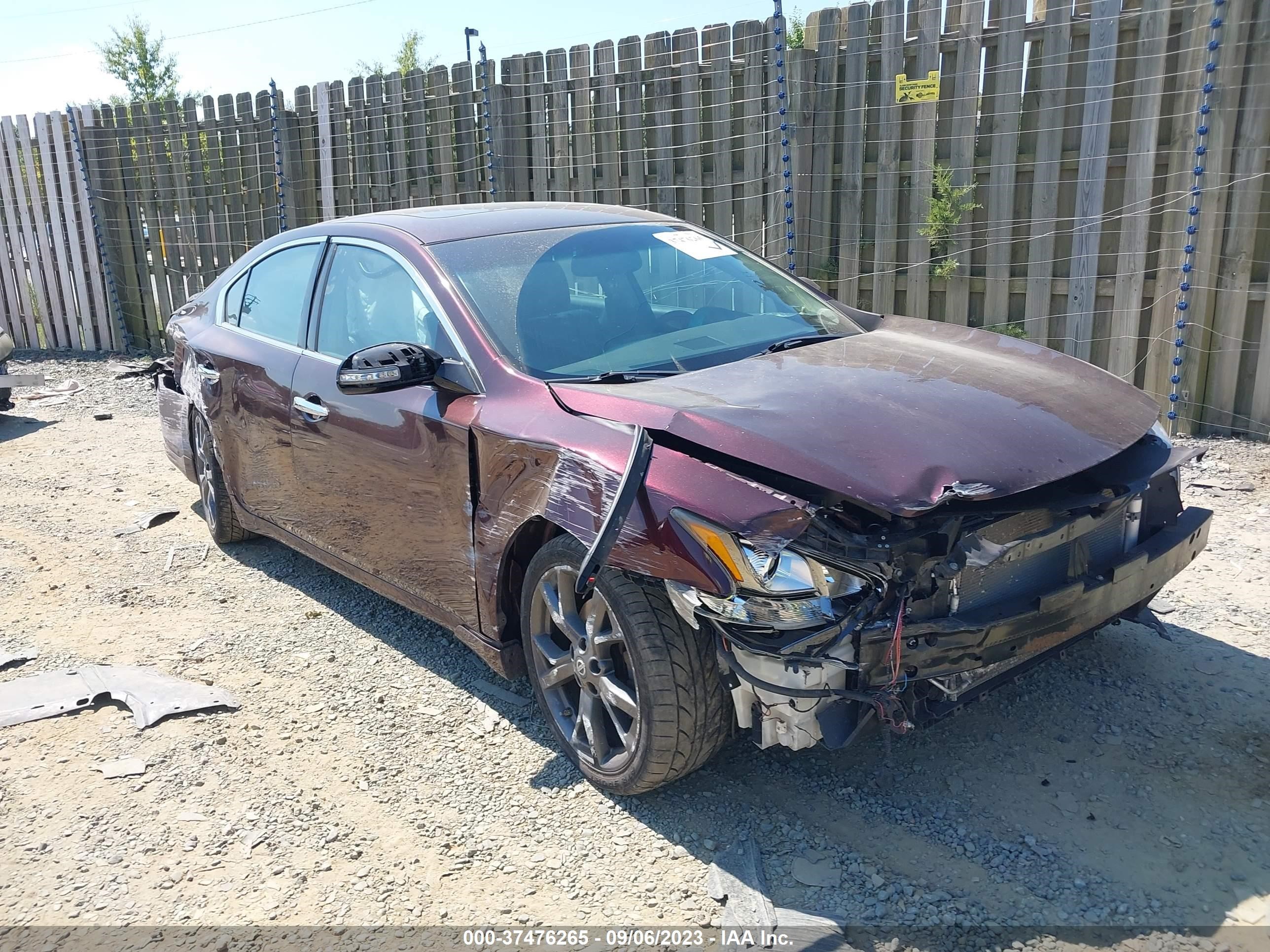 NISSAN MAXIMA 2014 1n4aa5ap3ec448111