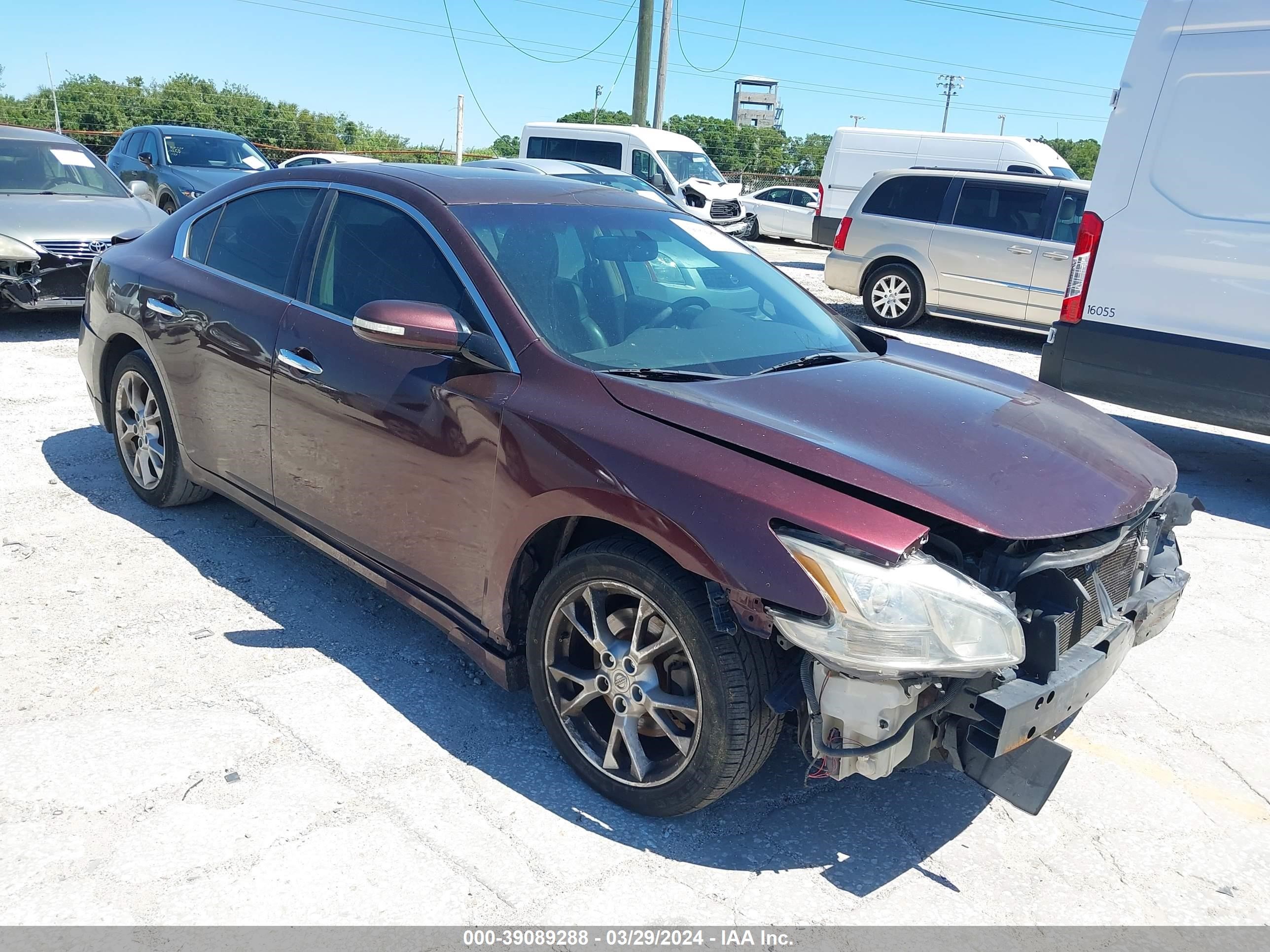 NISSAN MAXIMA 2014 1n4aa5ap3ec473977