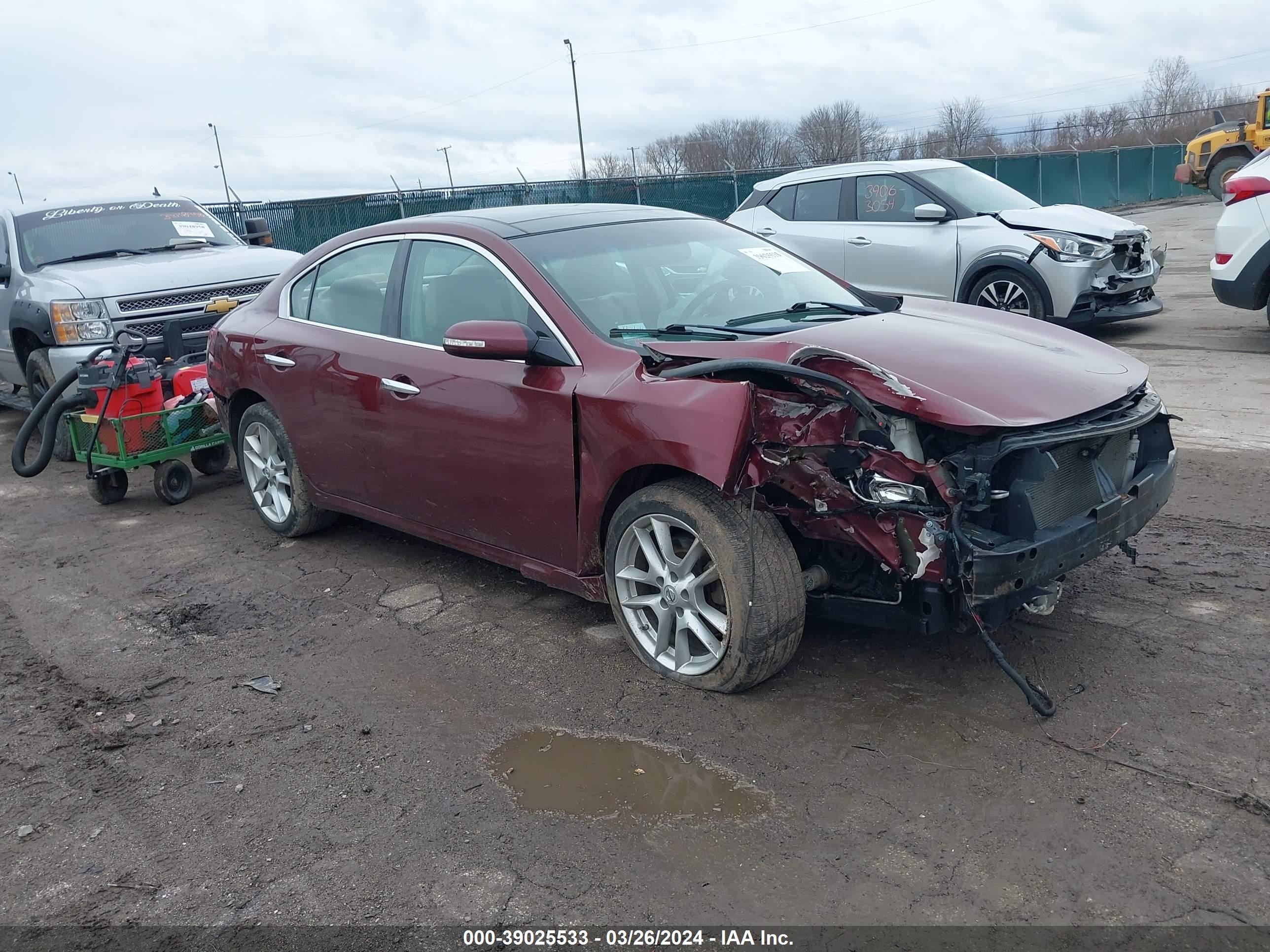 NISSAN MAXIMA 2011 1n4aa5ap4bc830160