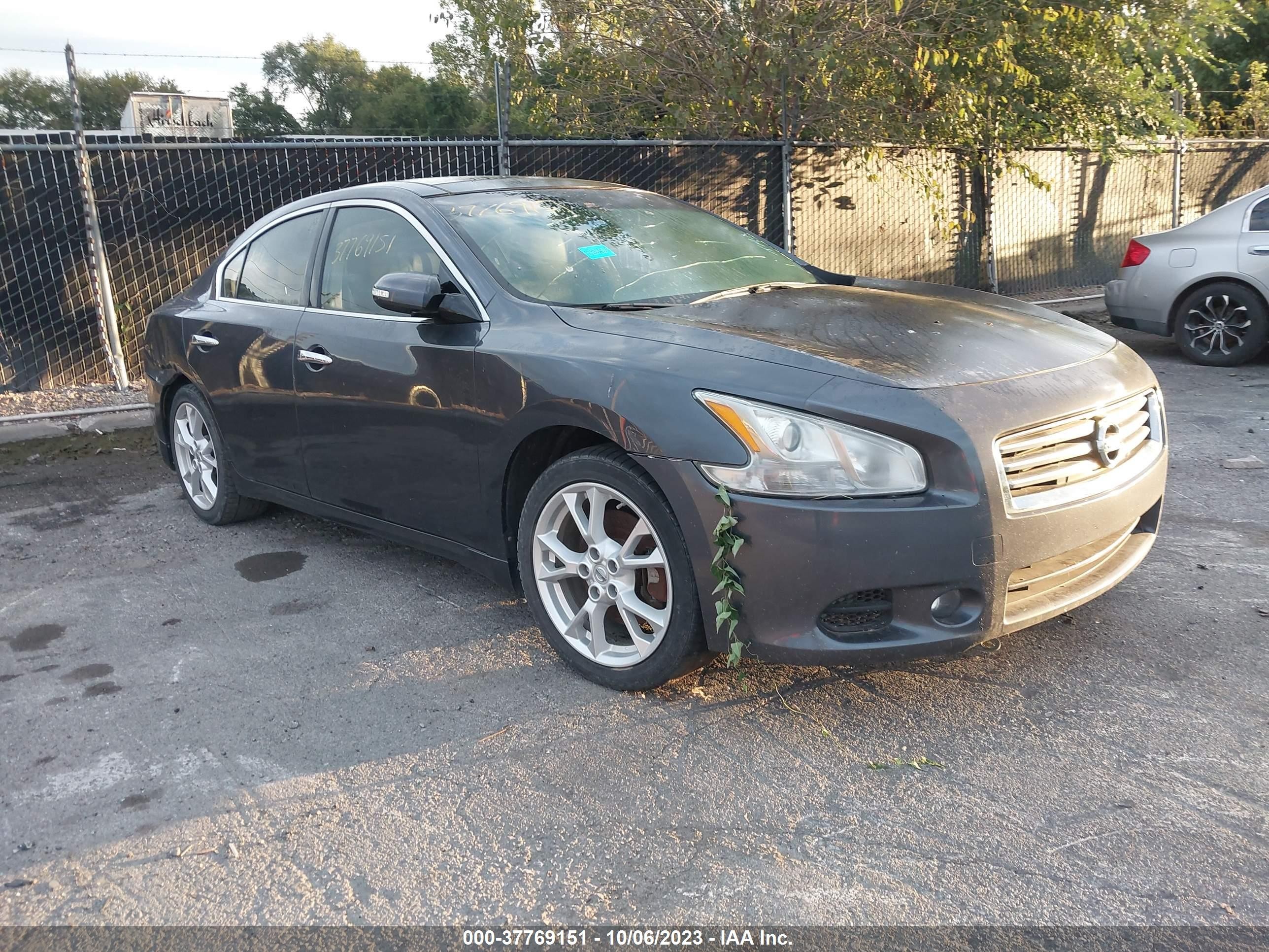 NISSAN MAXIMA 2012 1n4aa5ap4cc846652