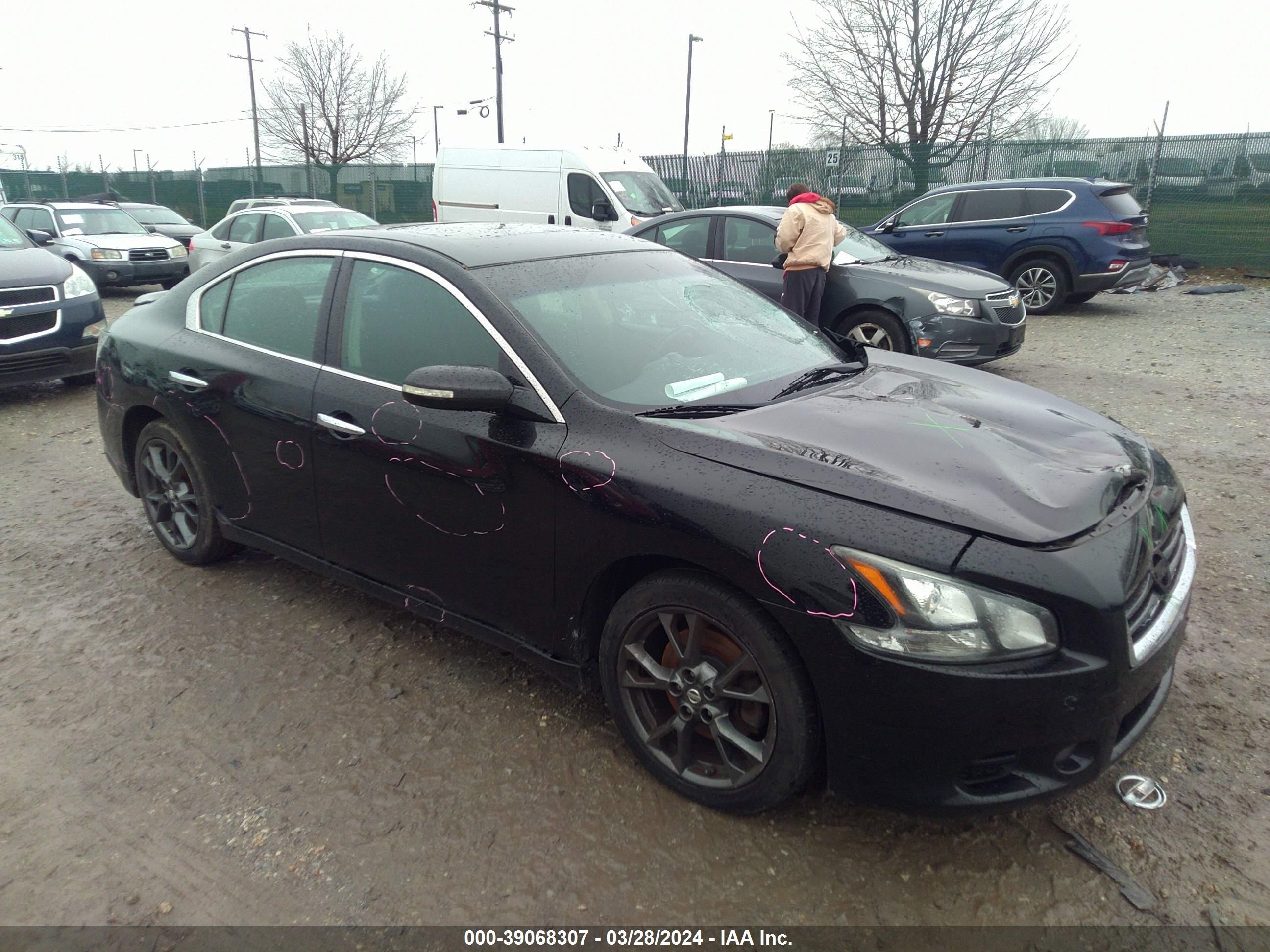 NISSAN MAXIMA 2012 1n4aa5ap4cc846862