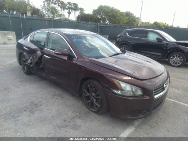 NISSAN MAXIMA 2014 1n4aa5ap4ec458128