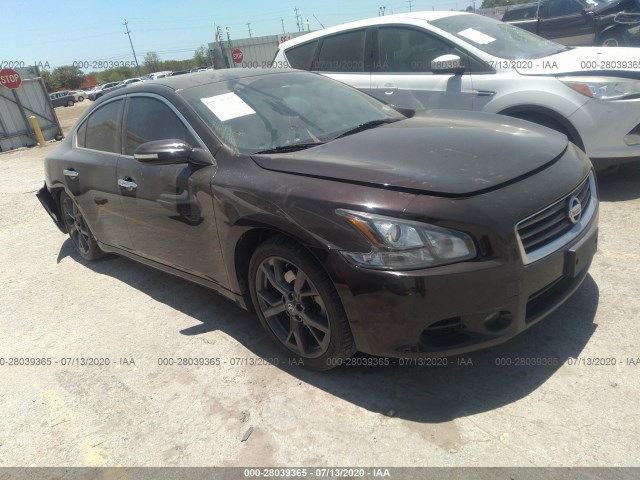 NISSAN MAXIMA 2014 1n4aa5ap4ec496491