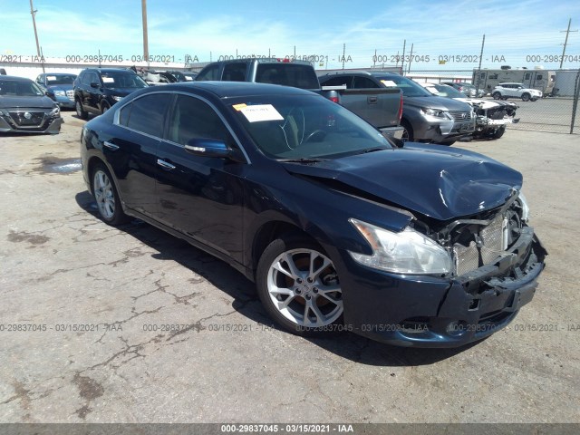 NISSAN MAXIMA 2014 1n4aa5ap4ec910918