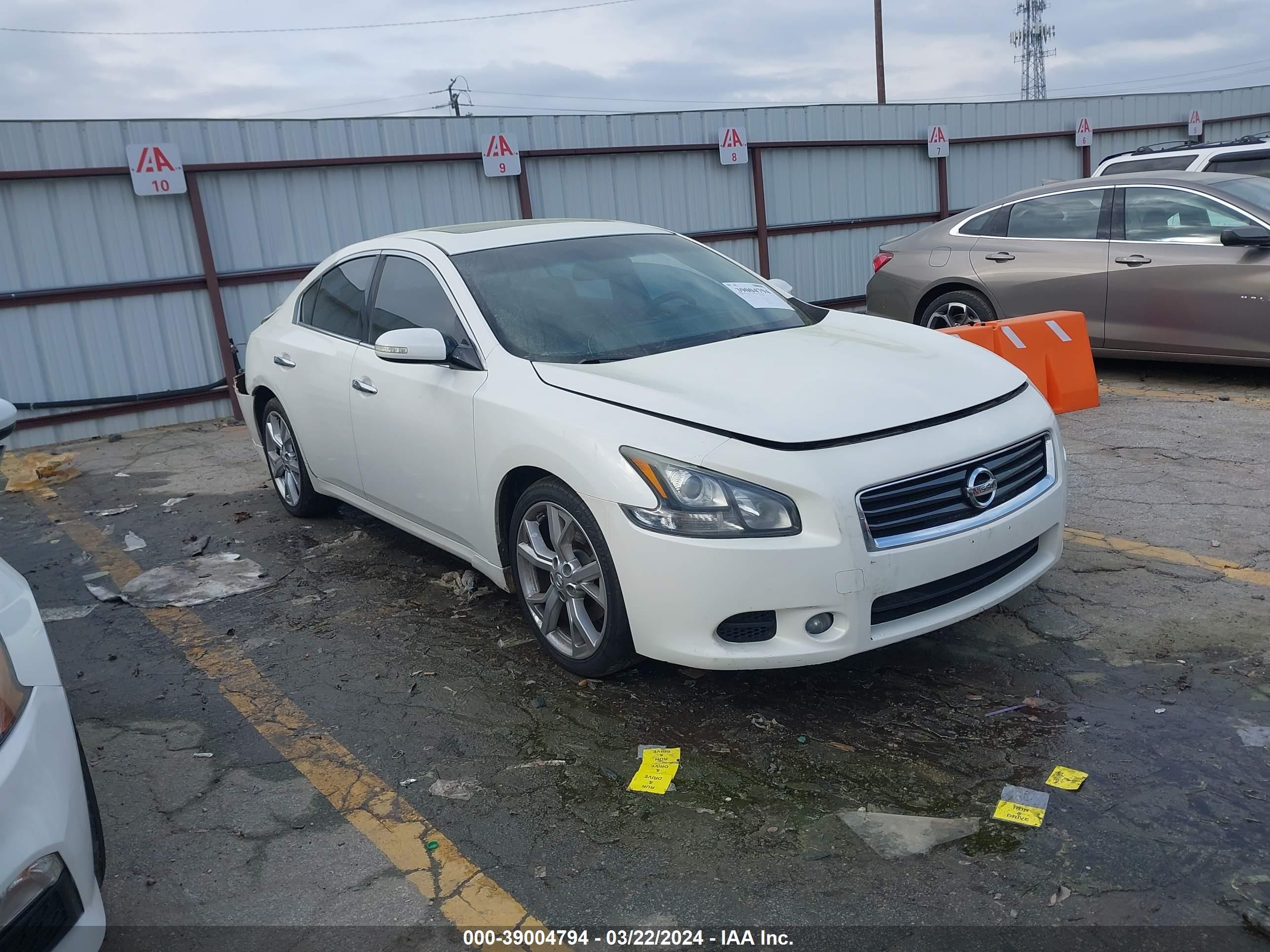 NISSAN MAXIMA 2012 1n4aa5ap5cc813899