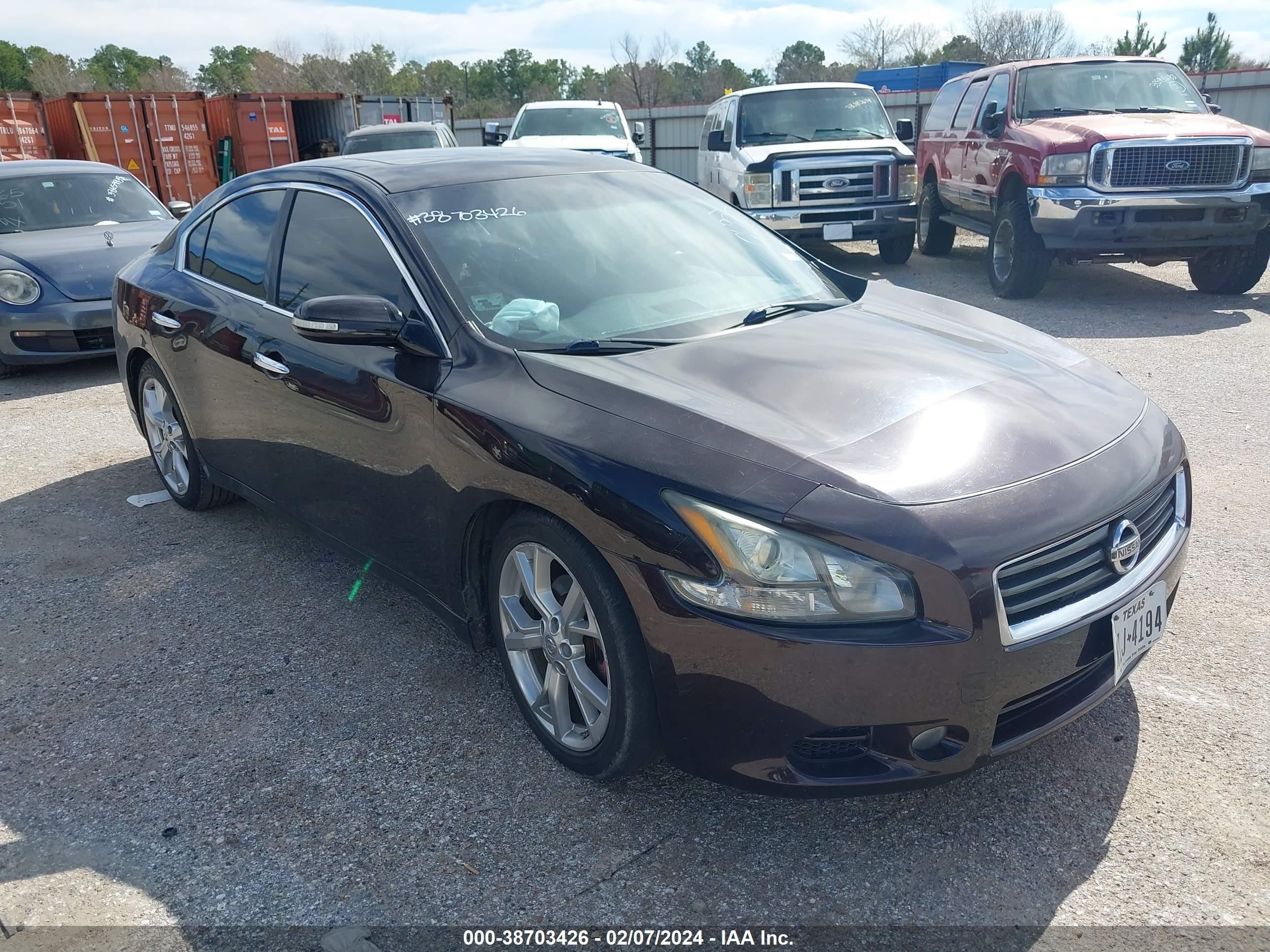 NISSAN MAXIMA 2012 1n4aa5ap5cc816690