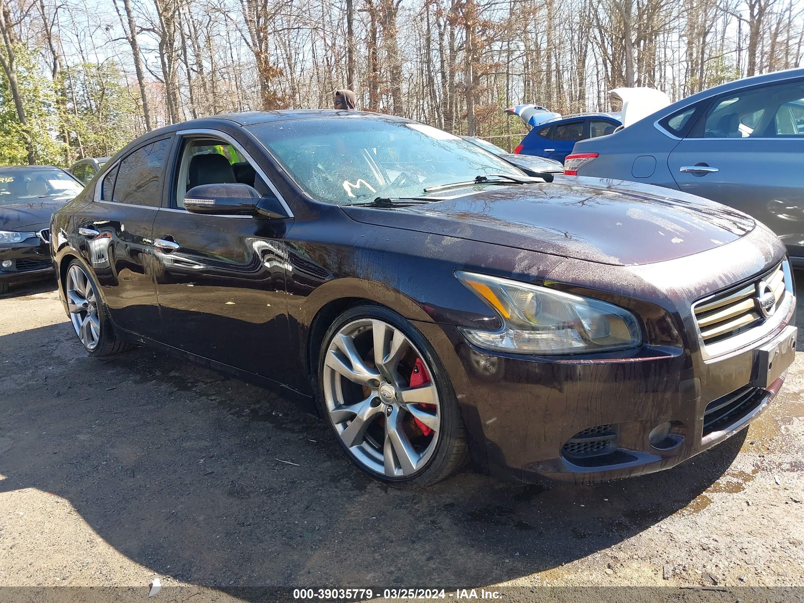 NISSAN MAXIMA 2014 1n4aa5ap5ec445405