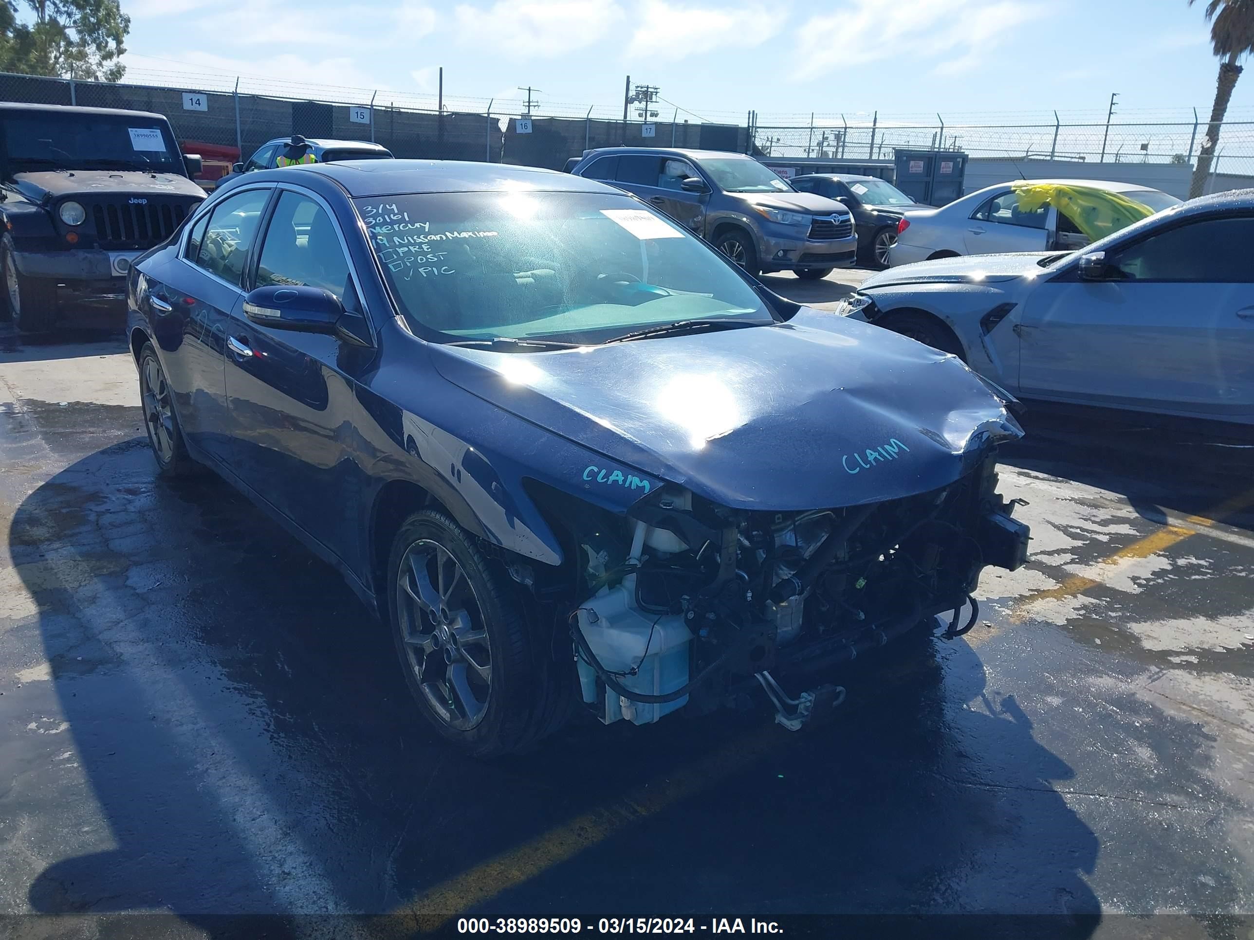 NISSAN MAXIMA 2014 1n4aa5ap5ec914346