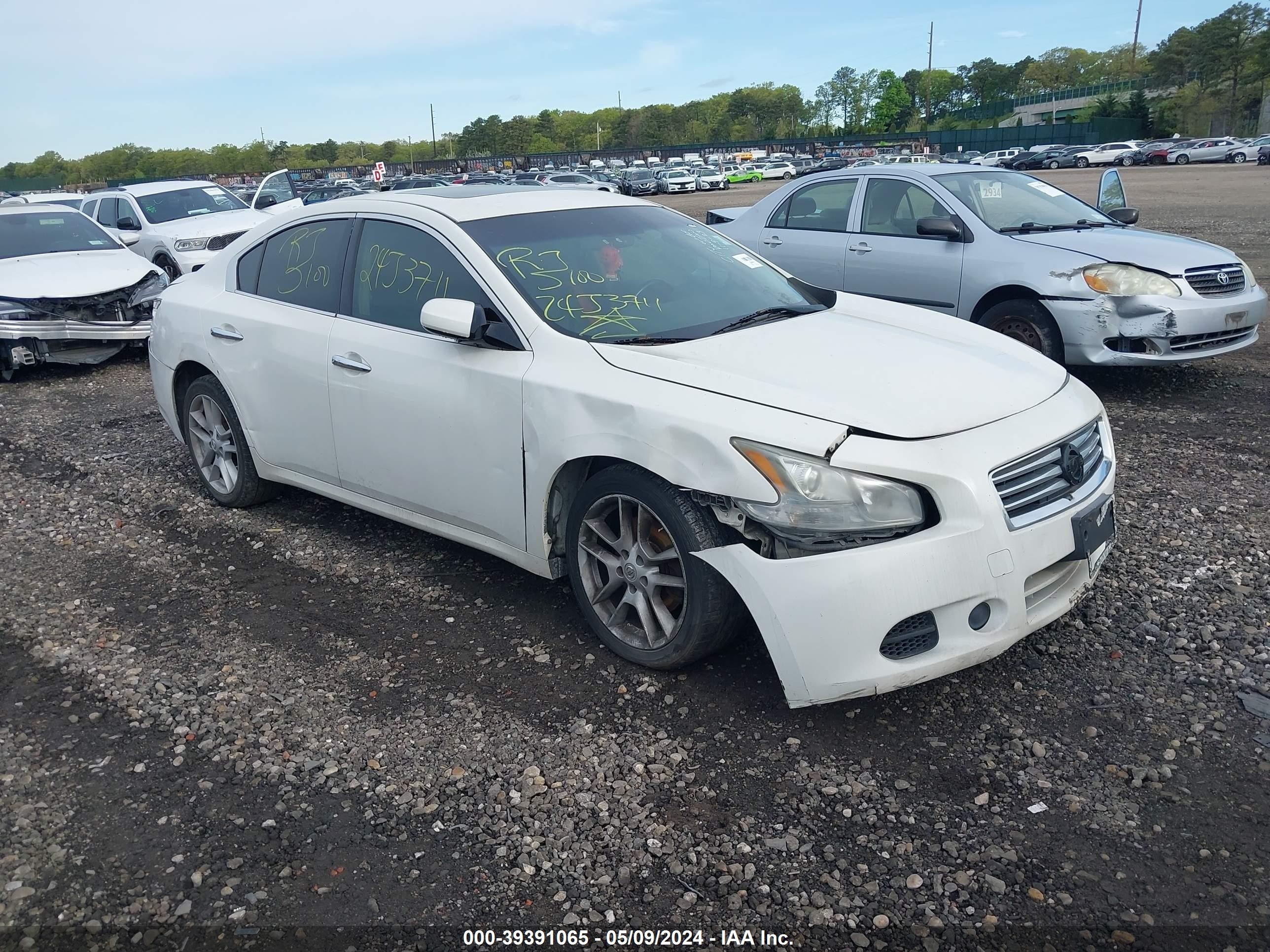 NISSAN MAXIMA 2012 1n4aa5ap6cc842599