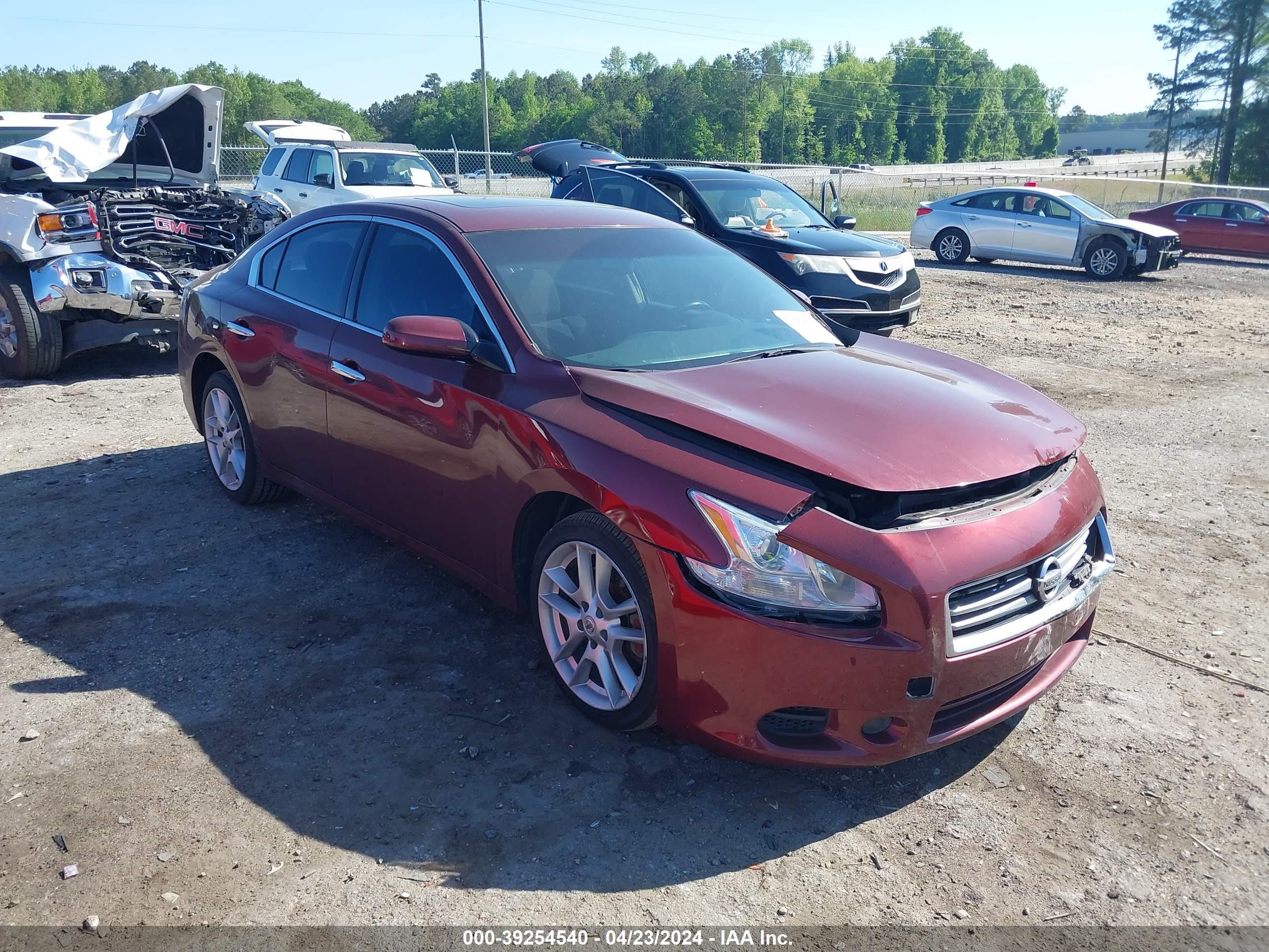 NISSAN MAXIMA 2013 1n4aa5ap6dc831099