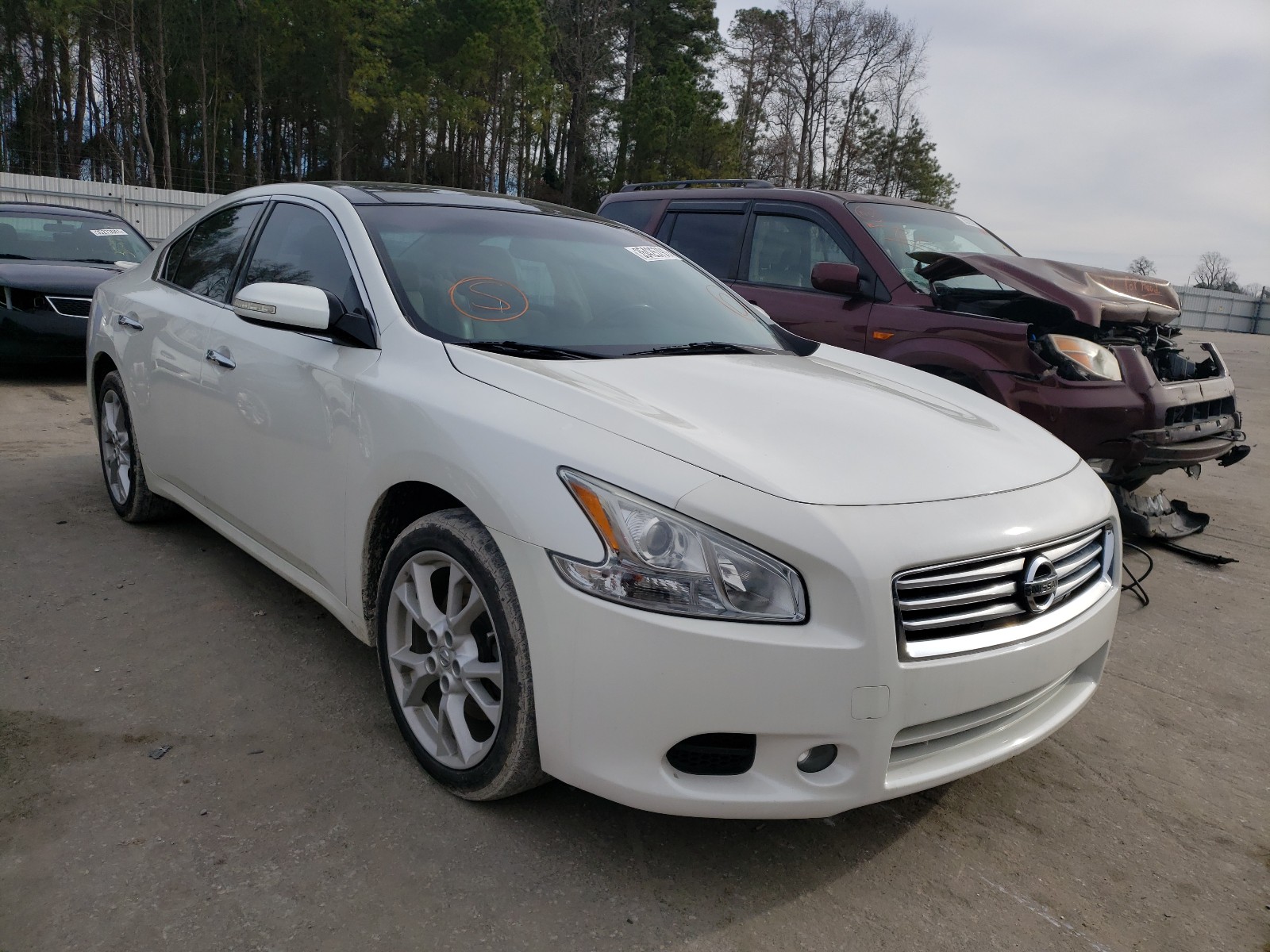 NISSAN MAXIMA S 2014 1n4aa5ap6ec911116