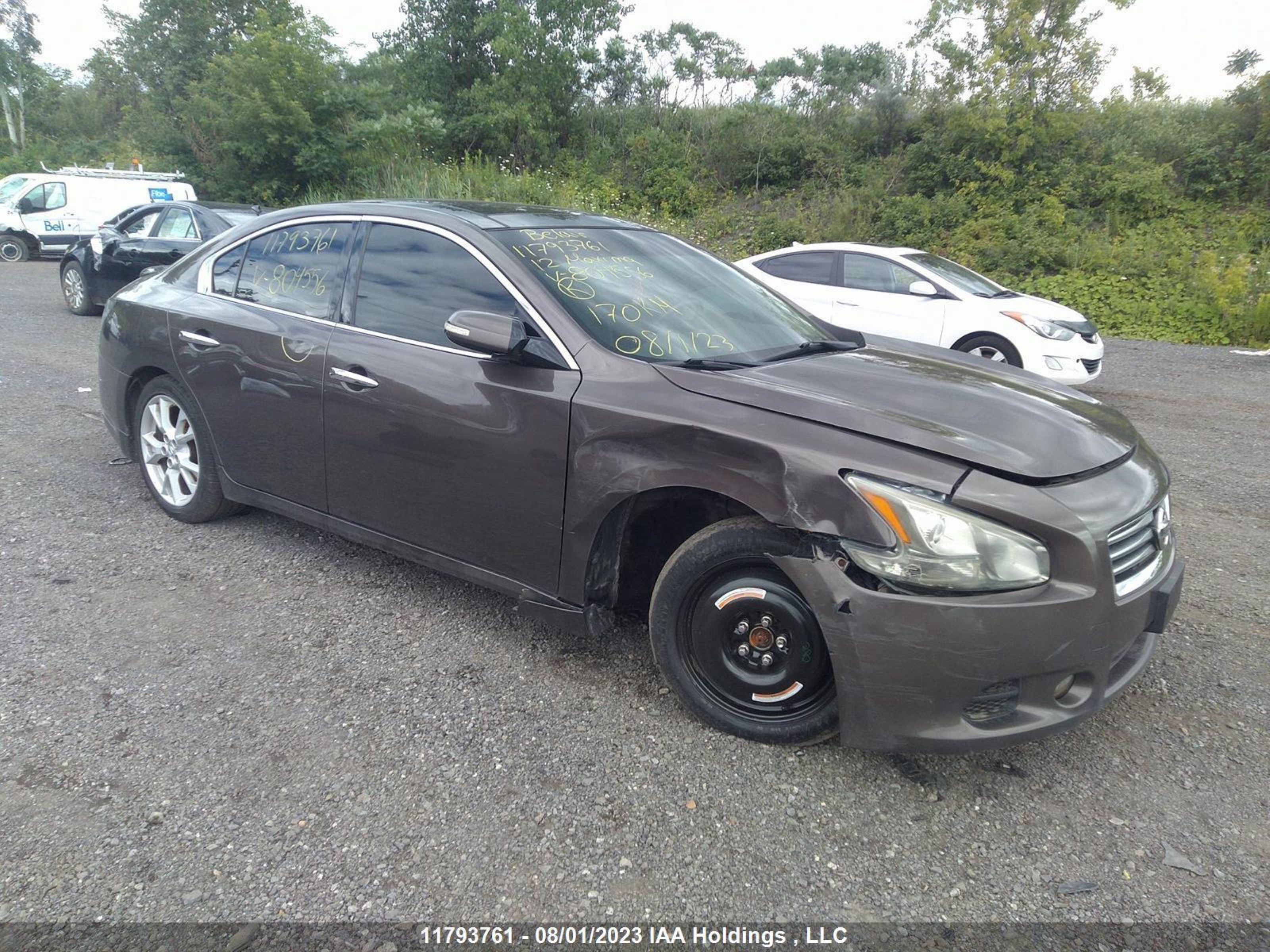 NISSAN MAXIMA 2012 1n4aa5ap7cc804556