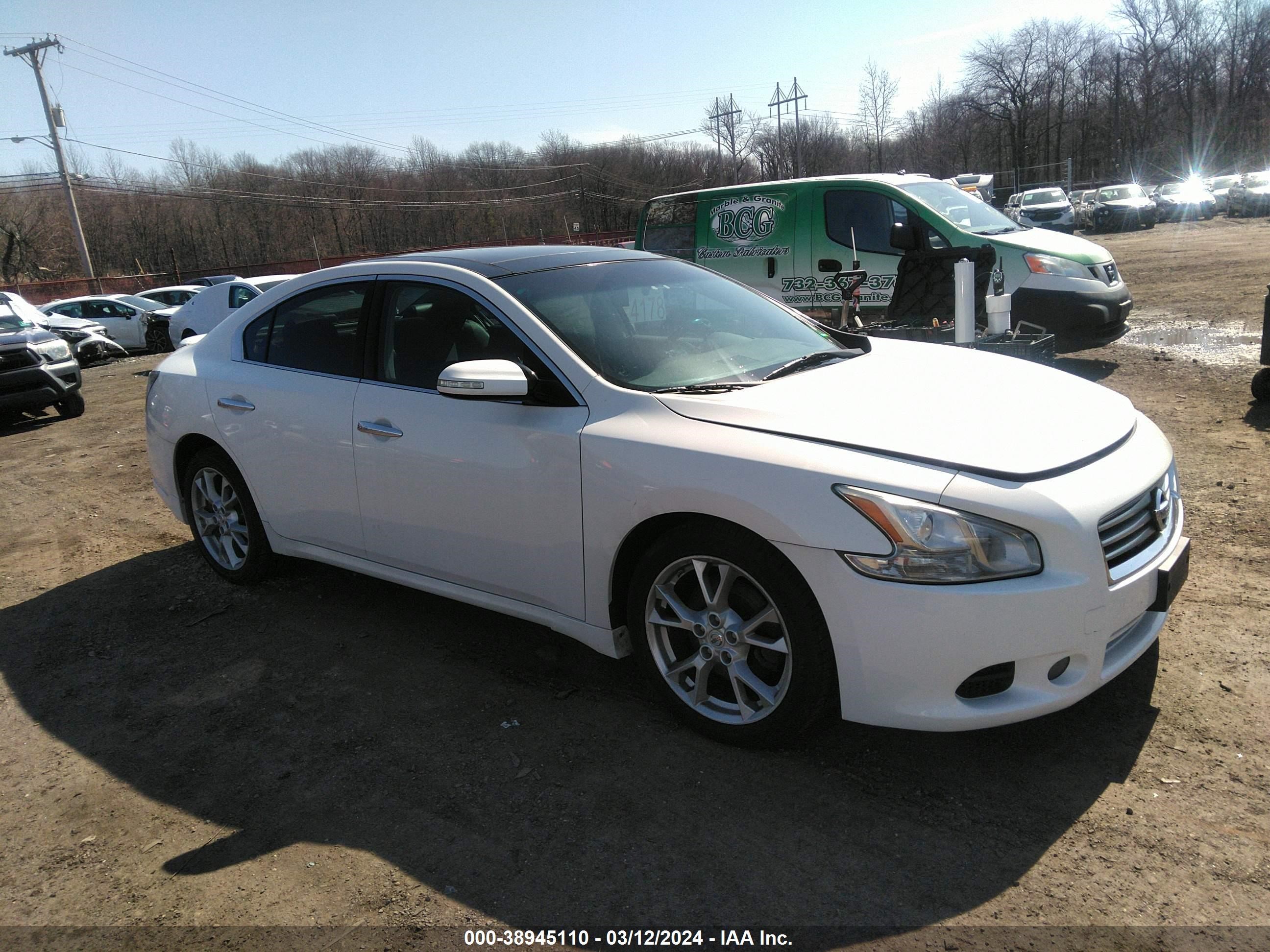 NISSAN MAXIMA 2012 1n4aa5ap7cc825746