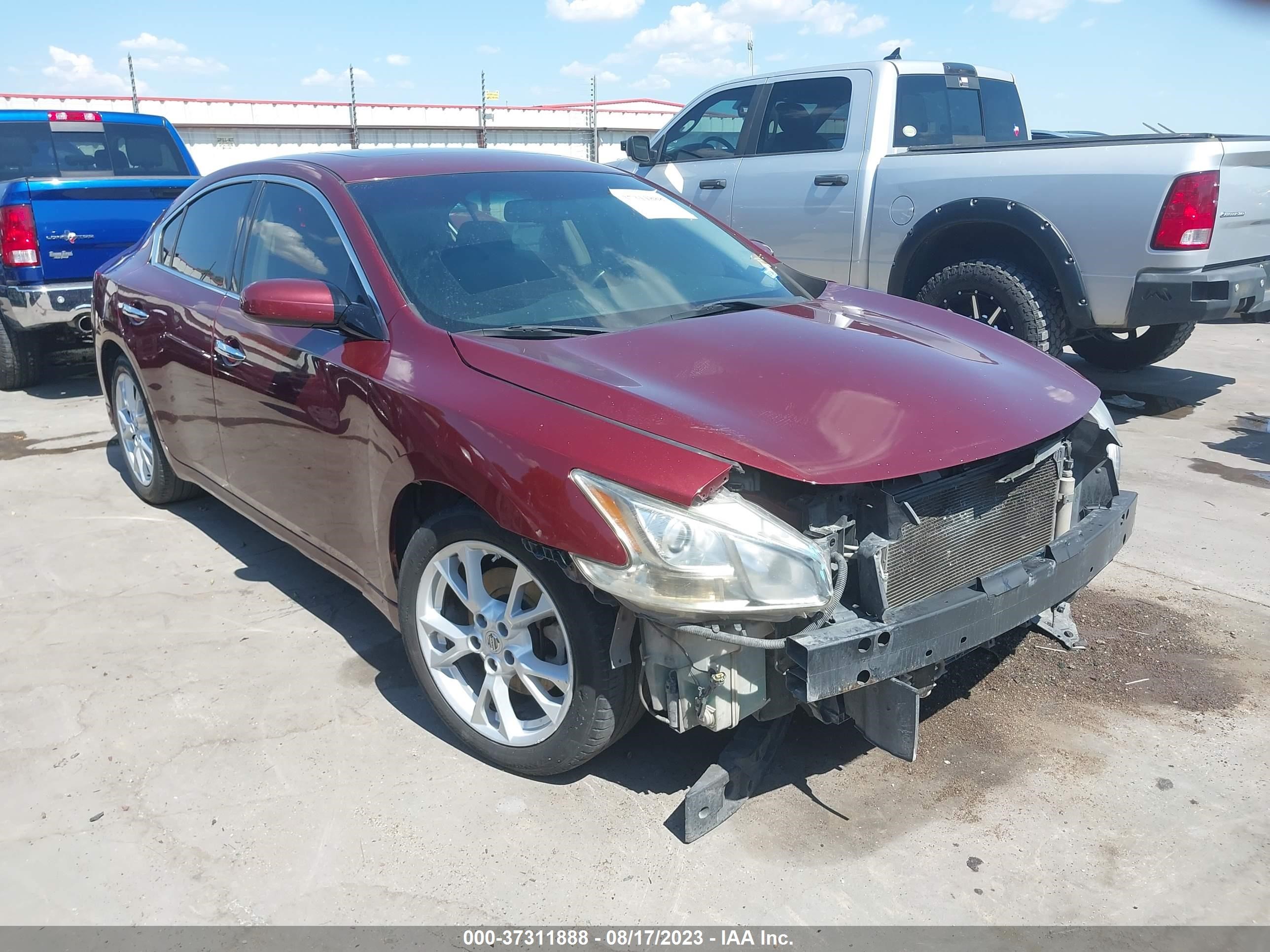 NISSAN MAXIMA 2013 1n4aa5ap7dc846114