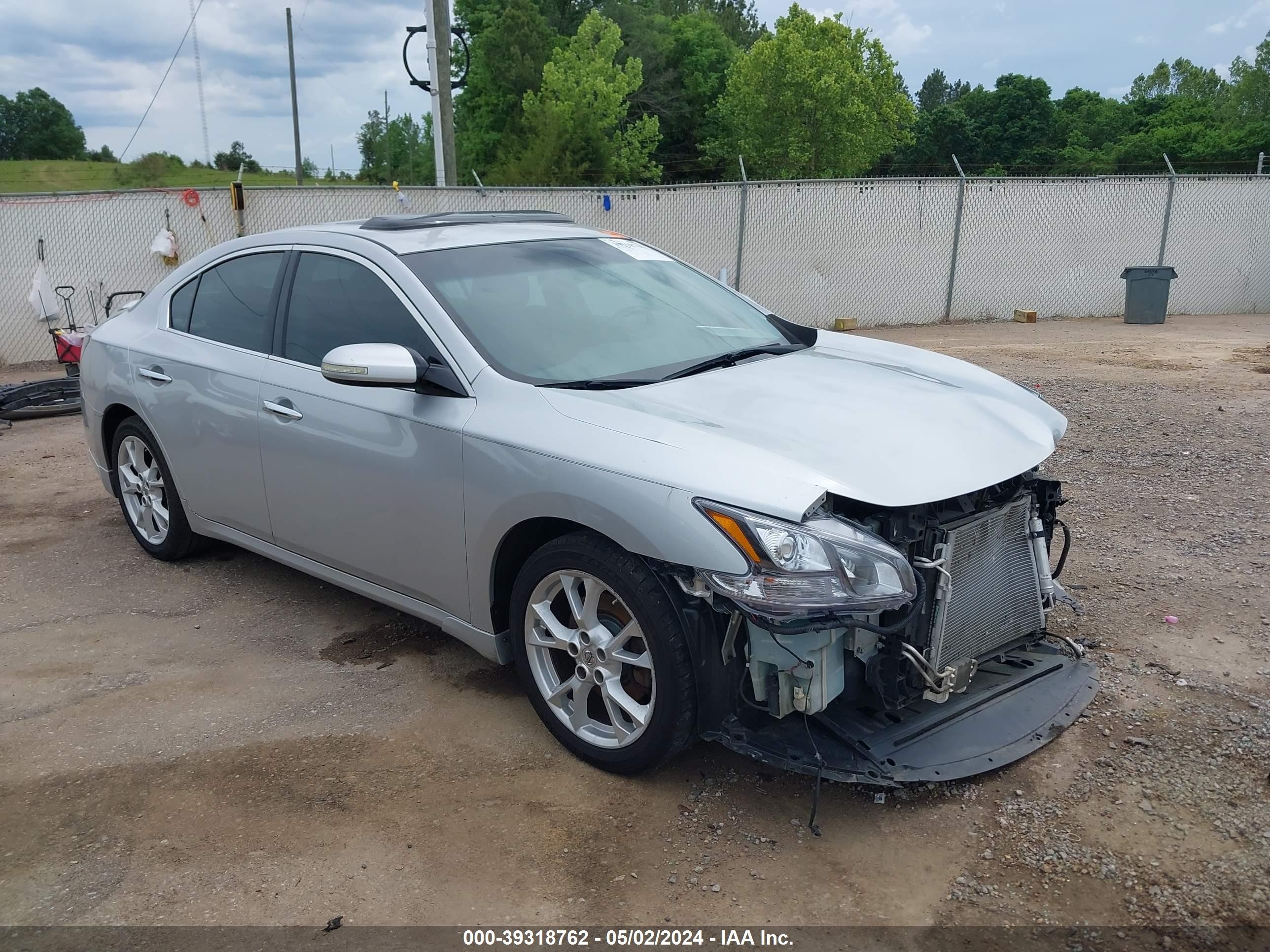 NISSAN MAXIMA 2012 1n4aa5ap8cc816134