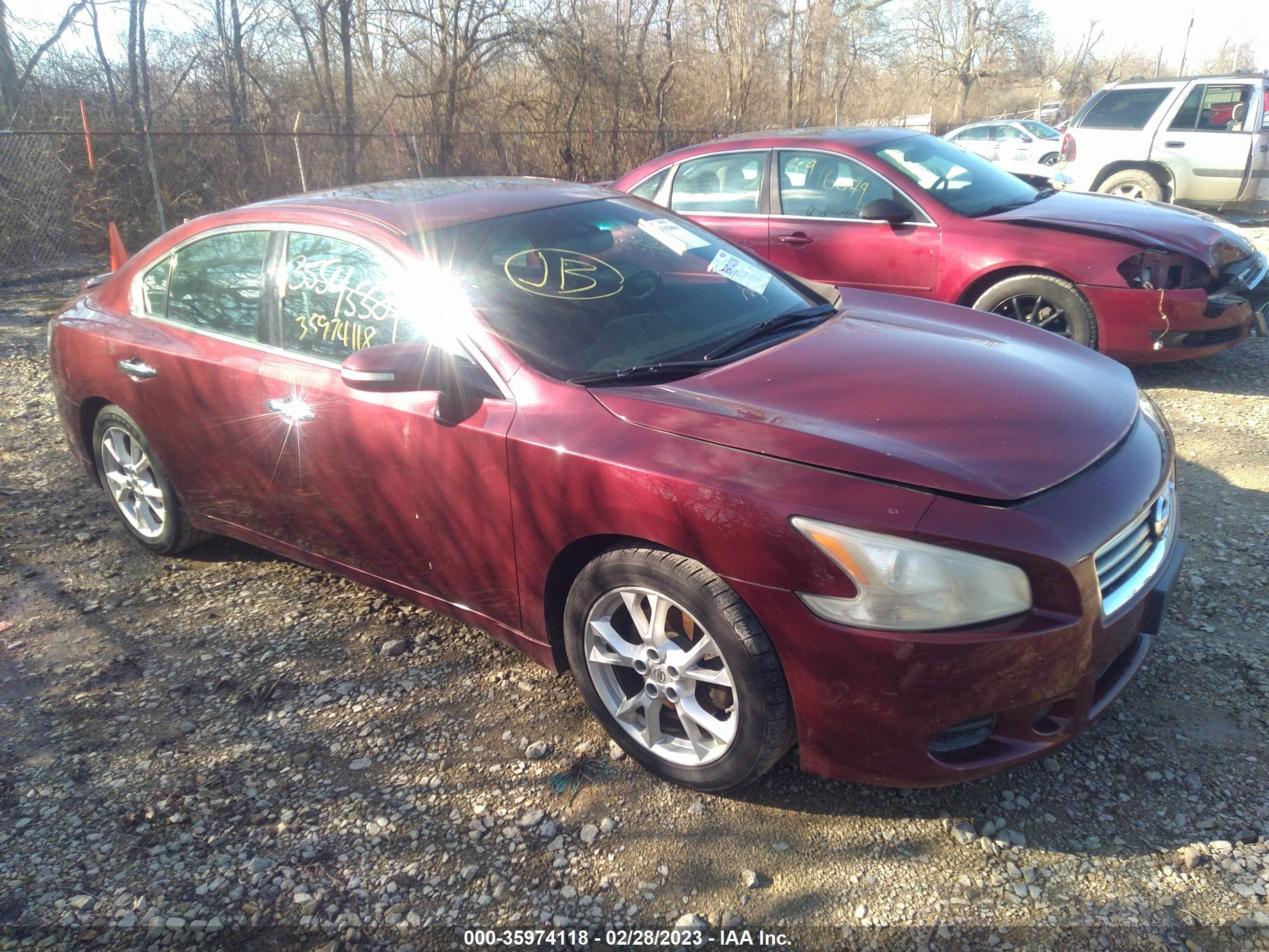 NISSAN MAXIMA 2013 1n4aa5ap8dc843951