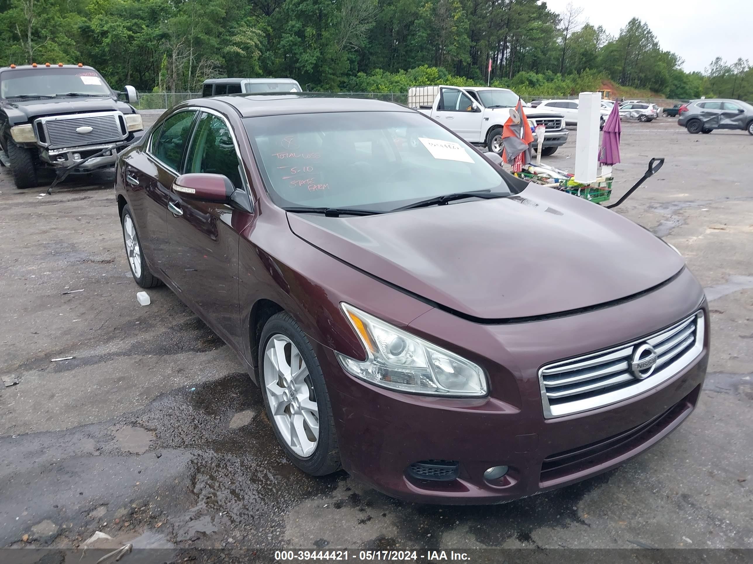 NISSAN MAXIMA 2014 1n4aa5ap8ec909531