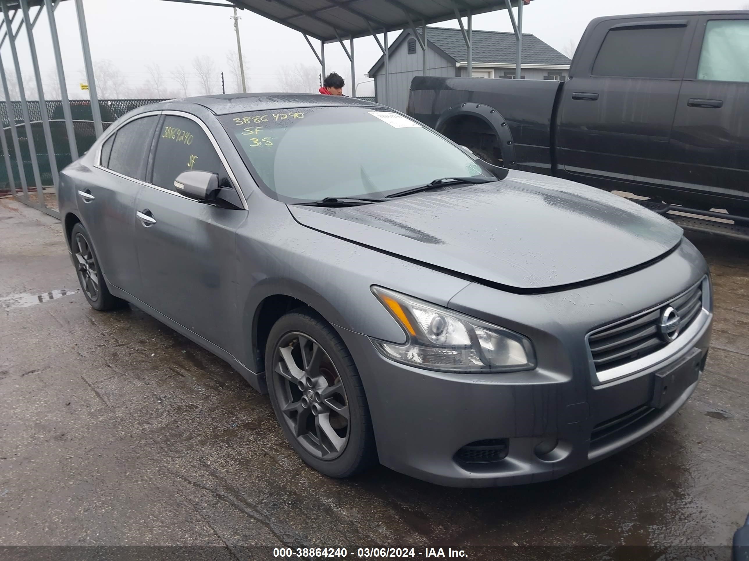 NISSAN MAXIMA 2014 1n4aa5ap8ec911750