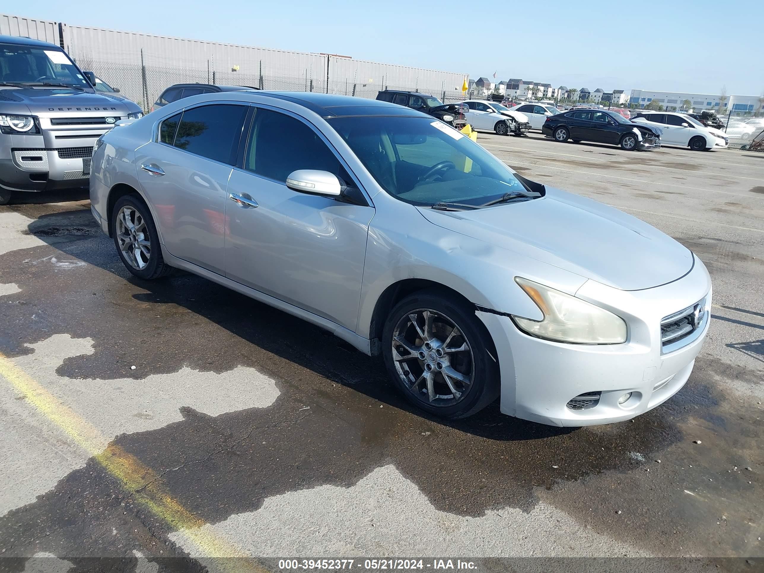 NISSAN MAXIMA 2012 1n4aa5ap9cc804980