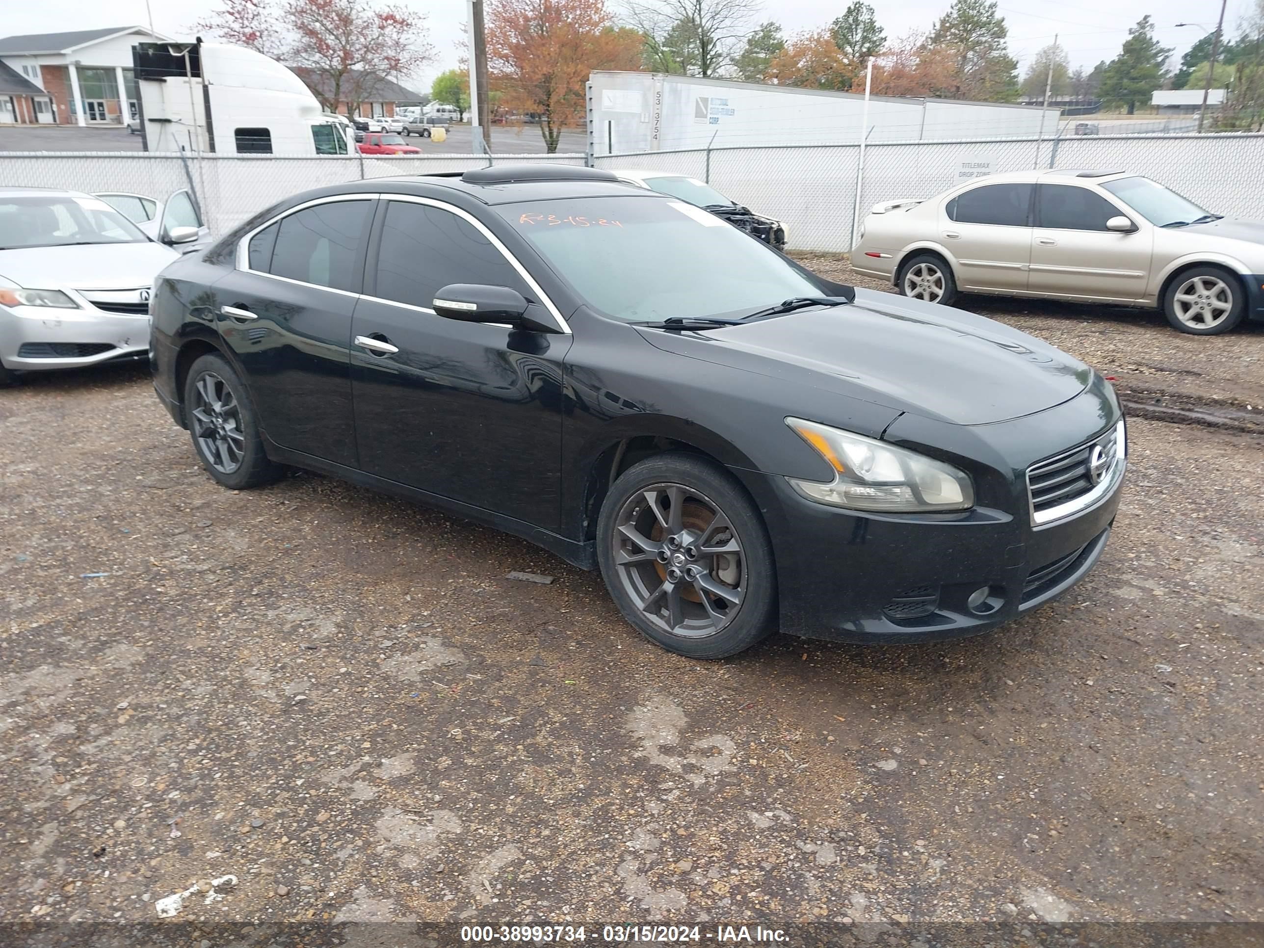 NISSAN MAXIMA 2012 1n4aa5ap9cc869232