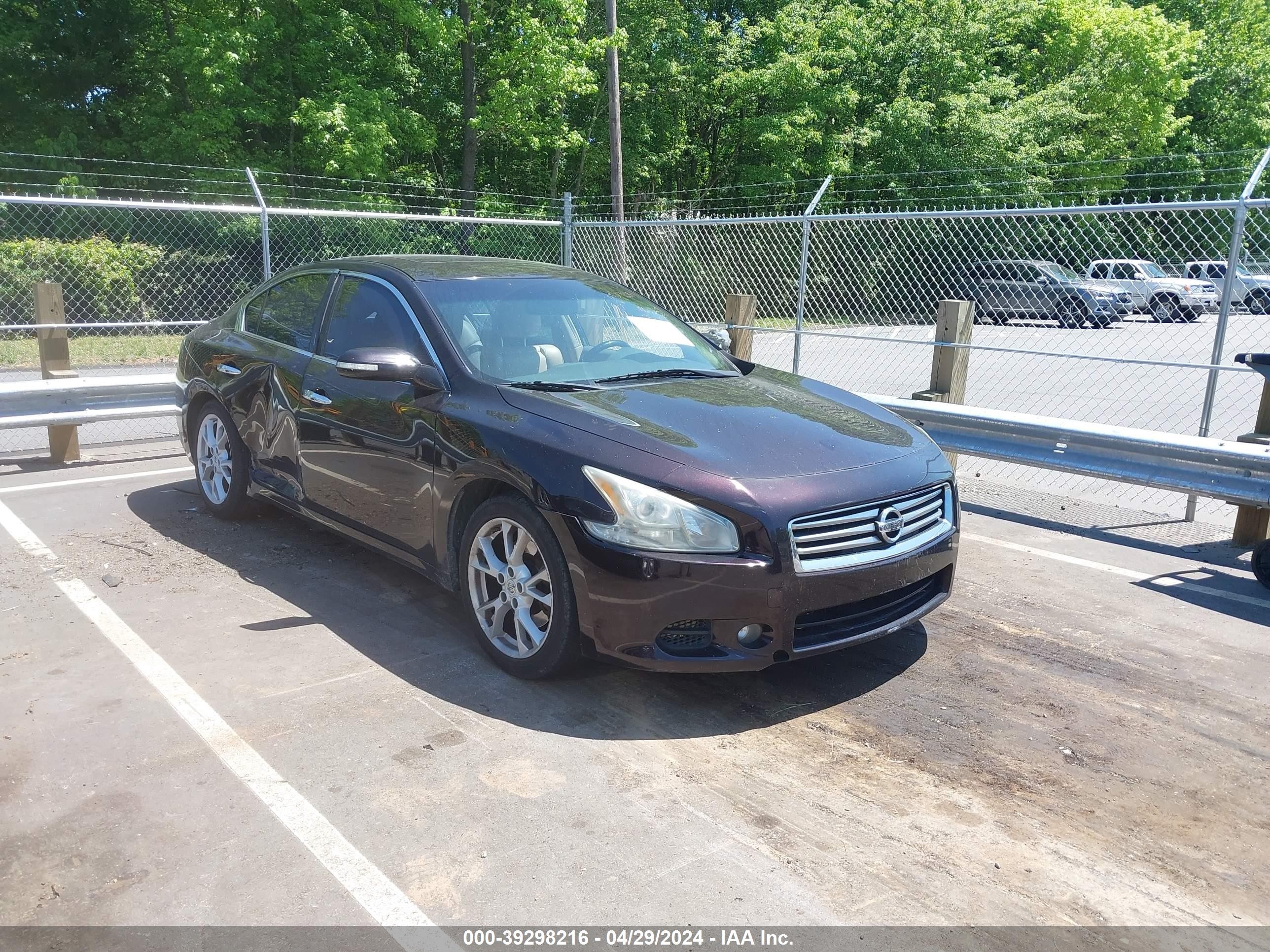 NISSAN MAXIMA 2013 1n4aa5ap9dc808027