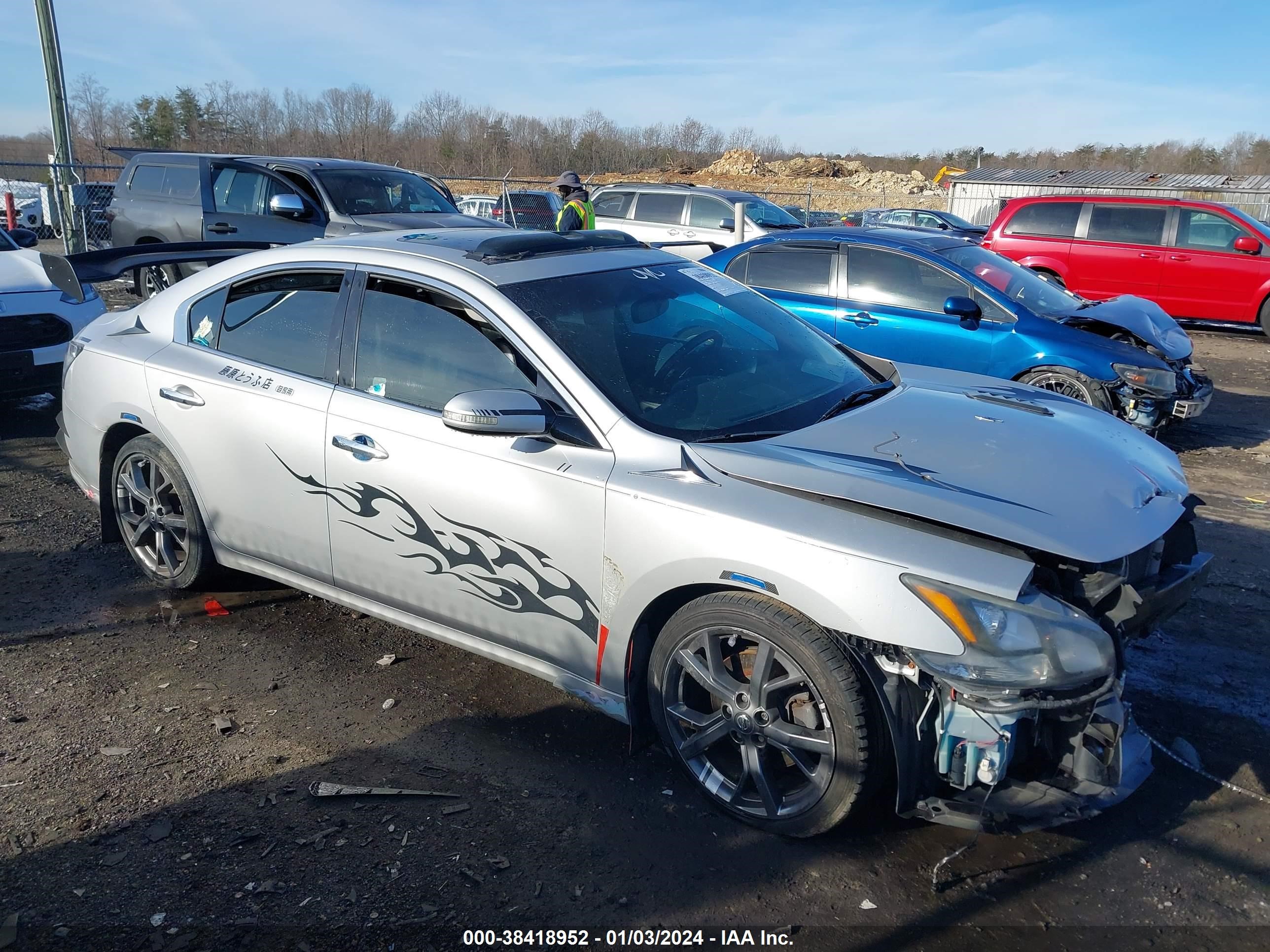 NISSAN MAXIMA 2013 1n4aa5ap9dc817147