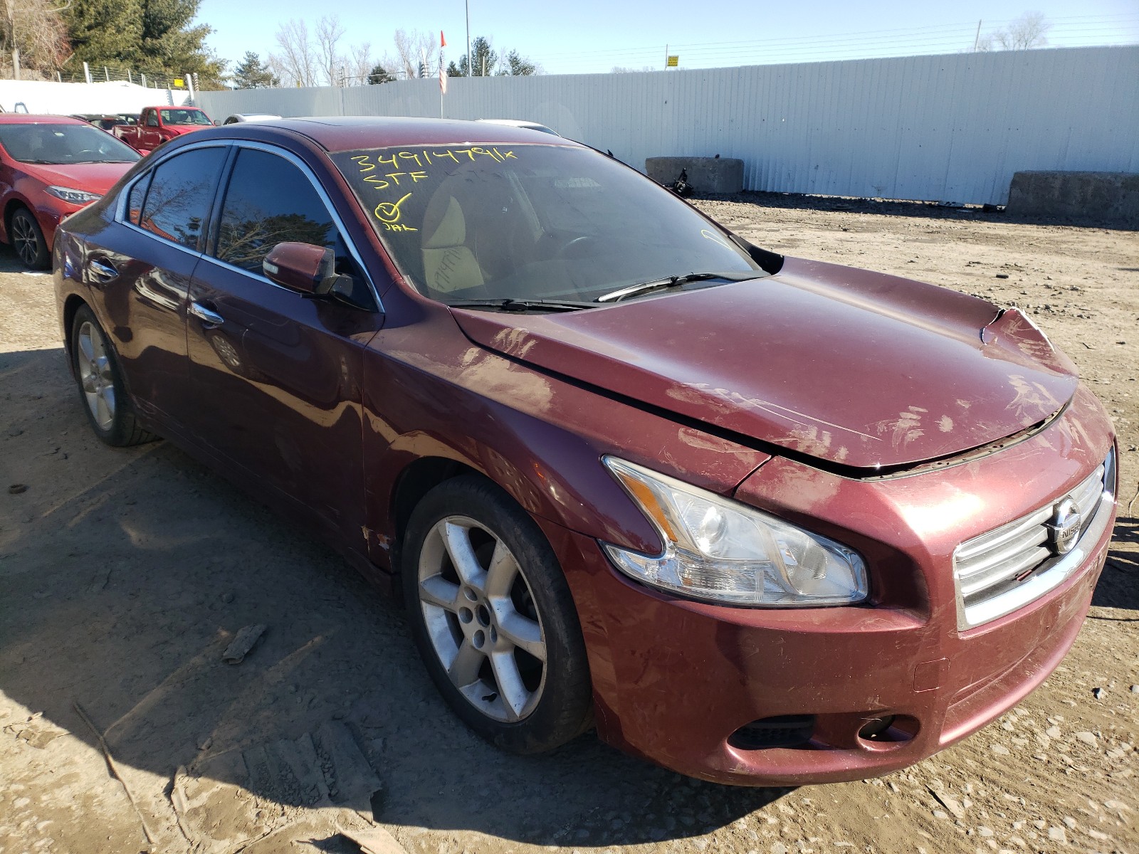 NISSAN MAXIMA S 2013 1n4aa5ap9dc833168