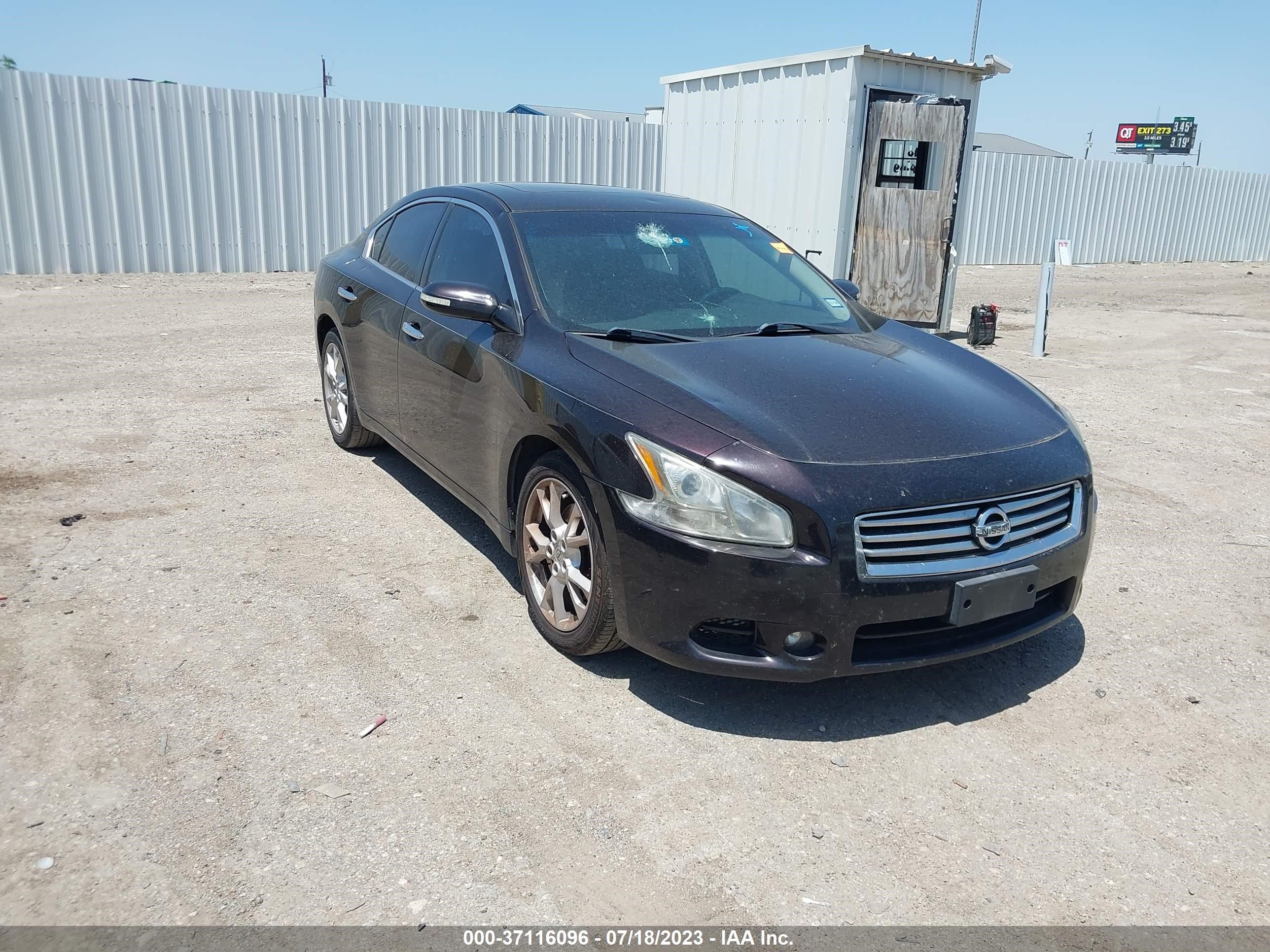 NISSAN MAXIMA 2014 1n4aa5ap9ec443365