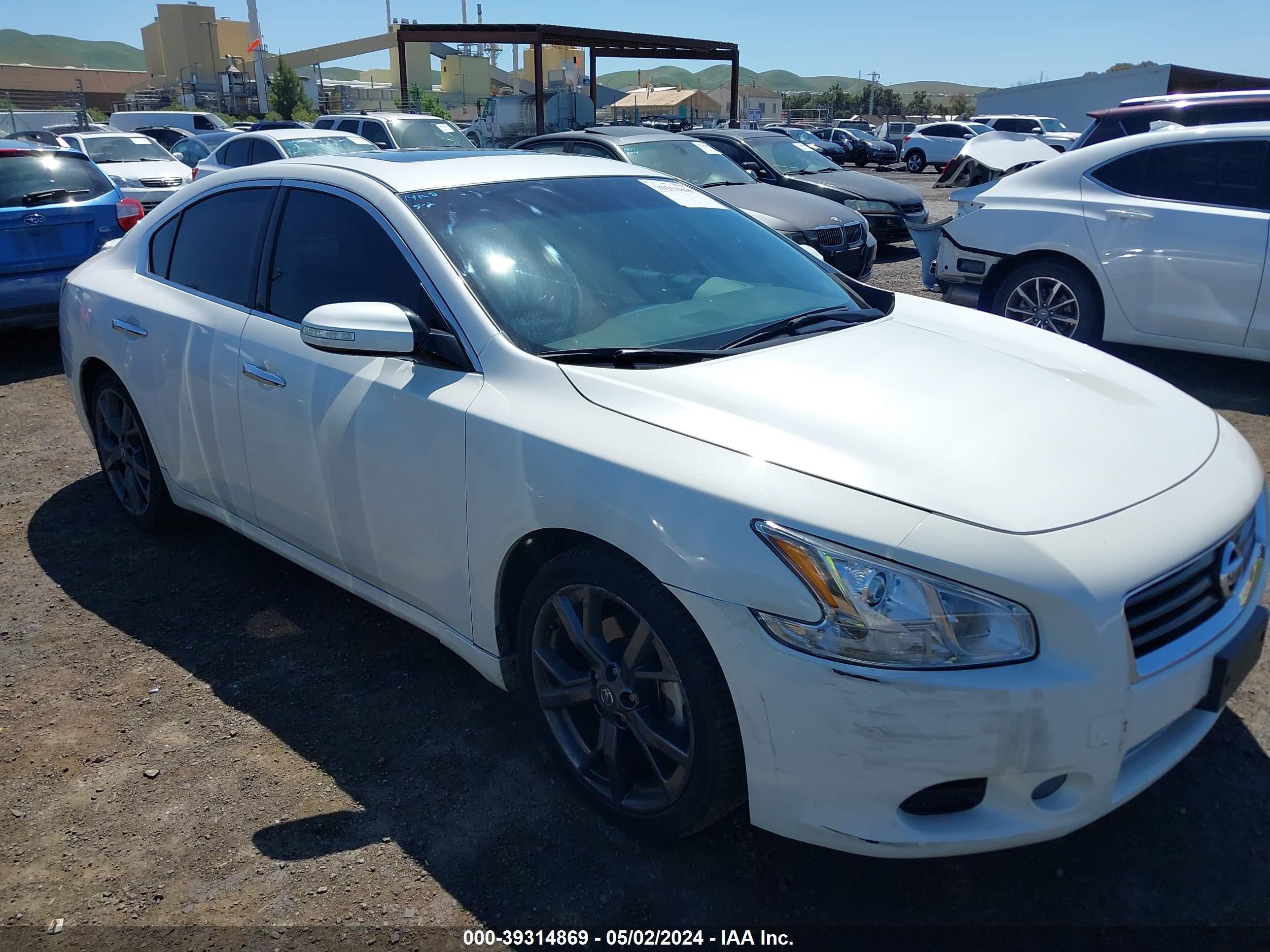 NISSAN MAXIMA 2014 1n4aa5ap9ec480643