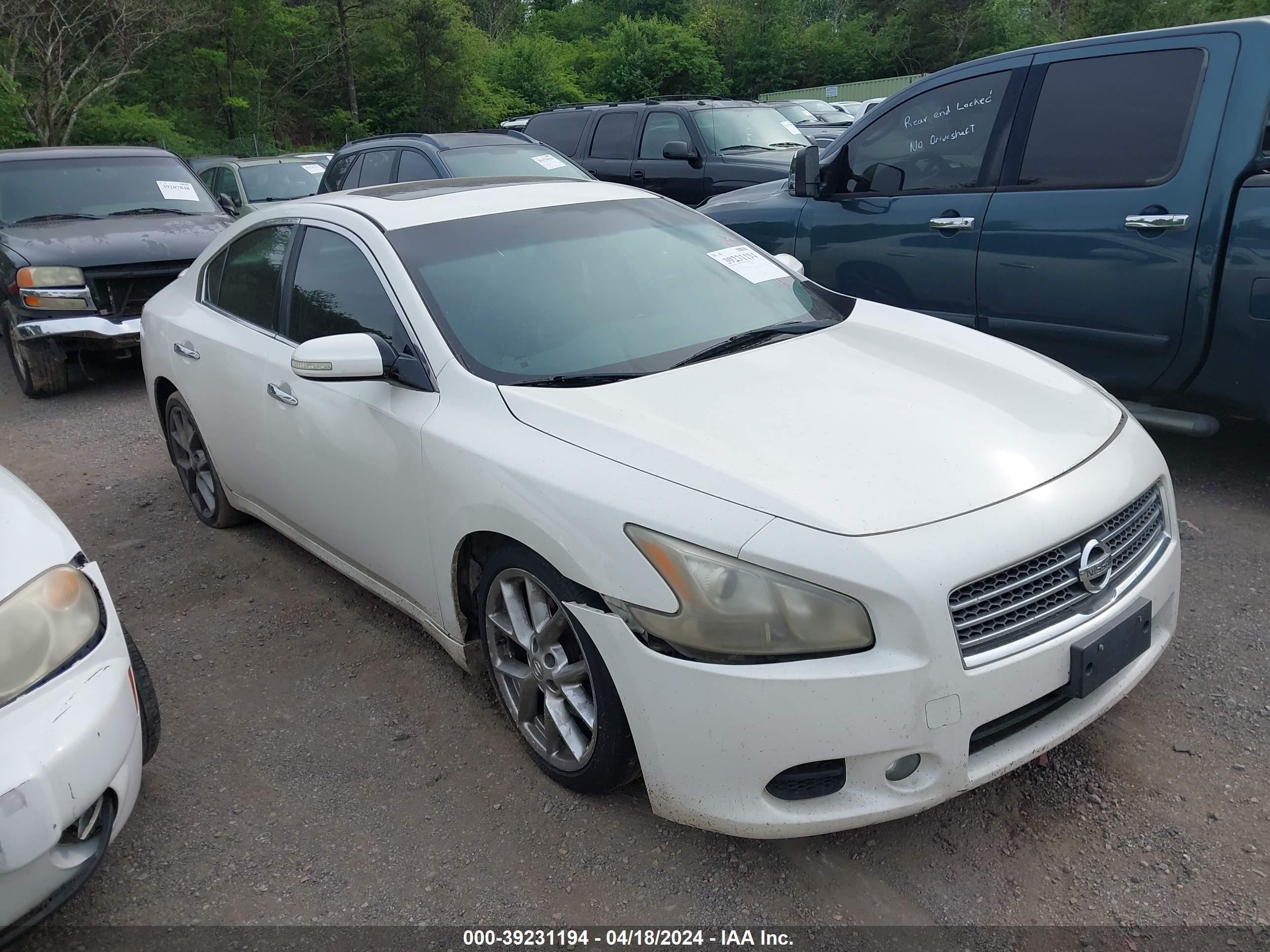 NISSAN MAXIMA 2010 1n4aa5apxac839234