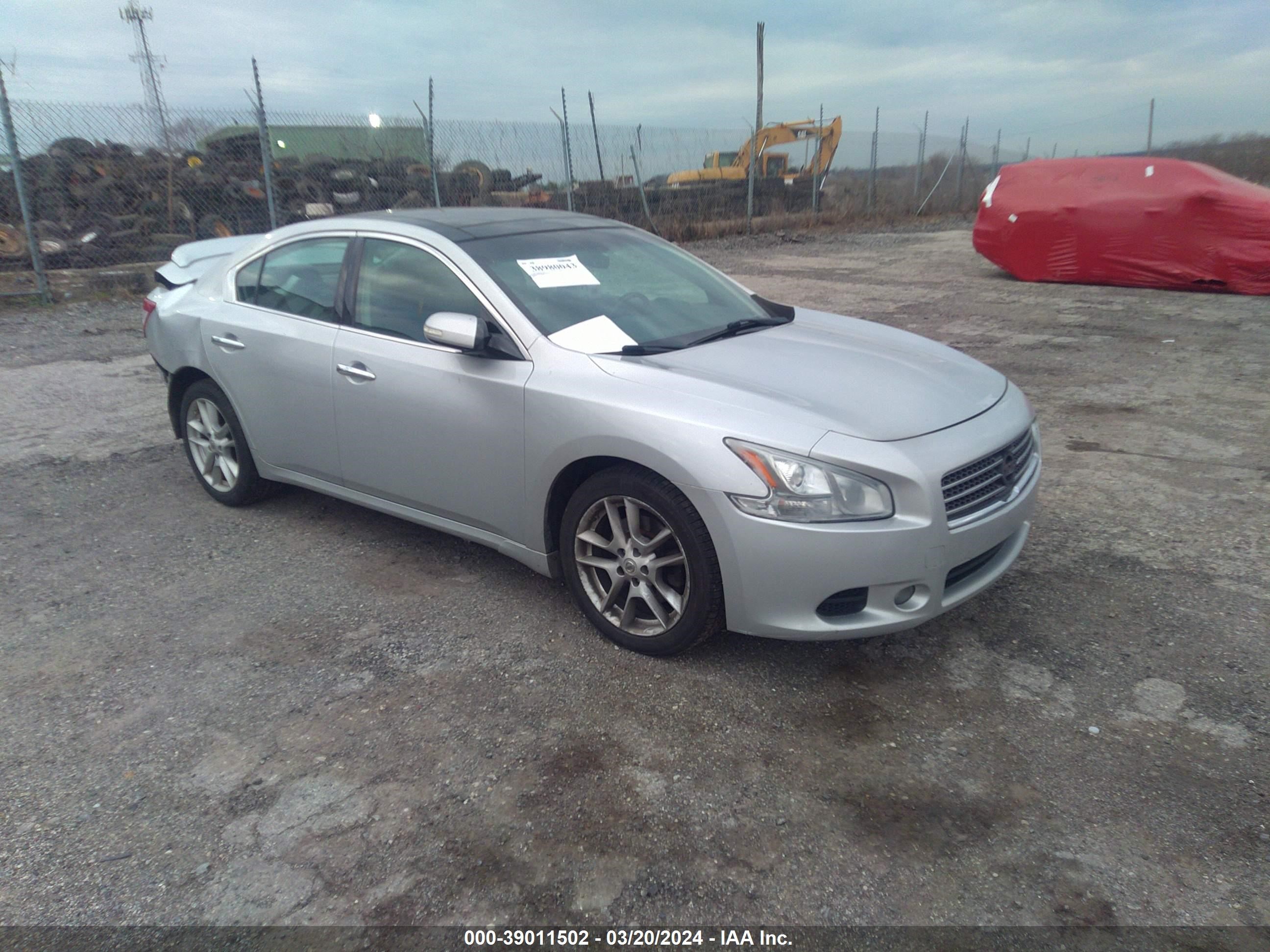 NISSAN MAXIMA 2011 1n4aa5apxbc832401